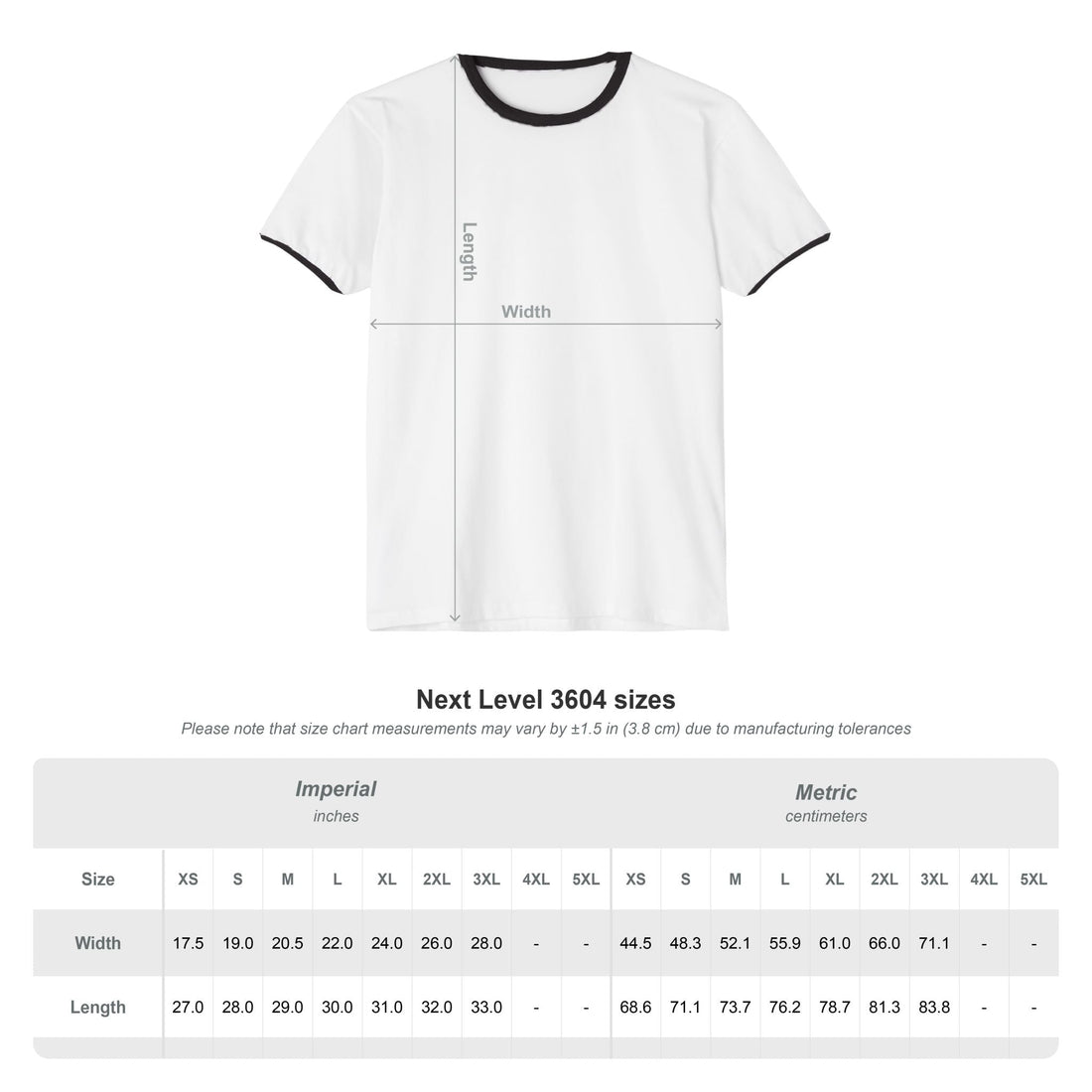 Keep Showing Up Ringer T-Shirt — Motivational Graphic Tee Printify