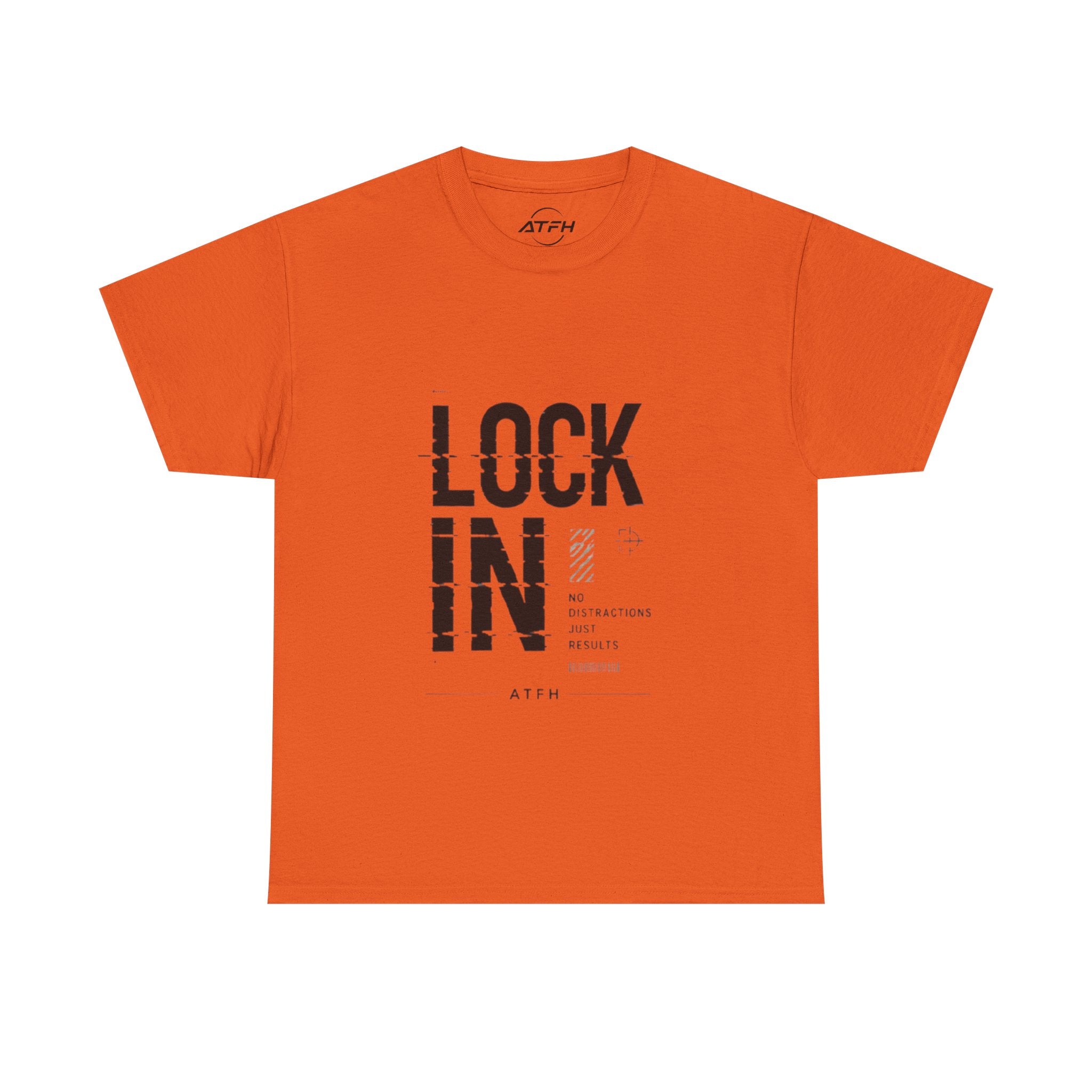 Lock In Tee — Minimalist Motivational Graphic T-Shirt Printify