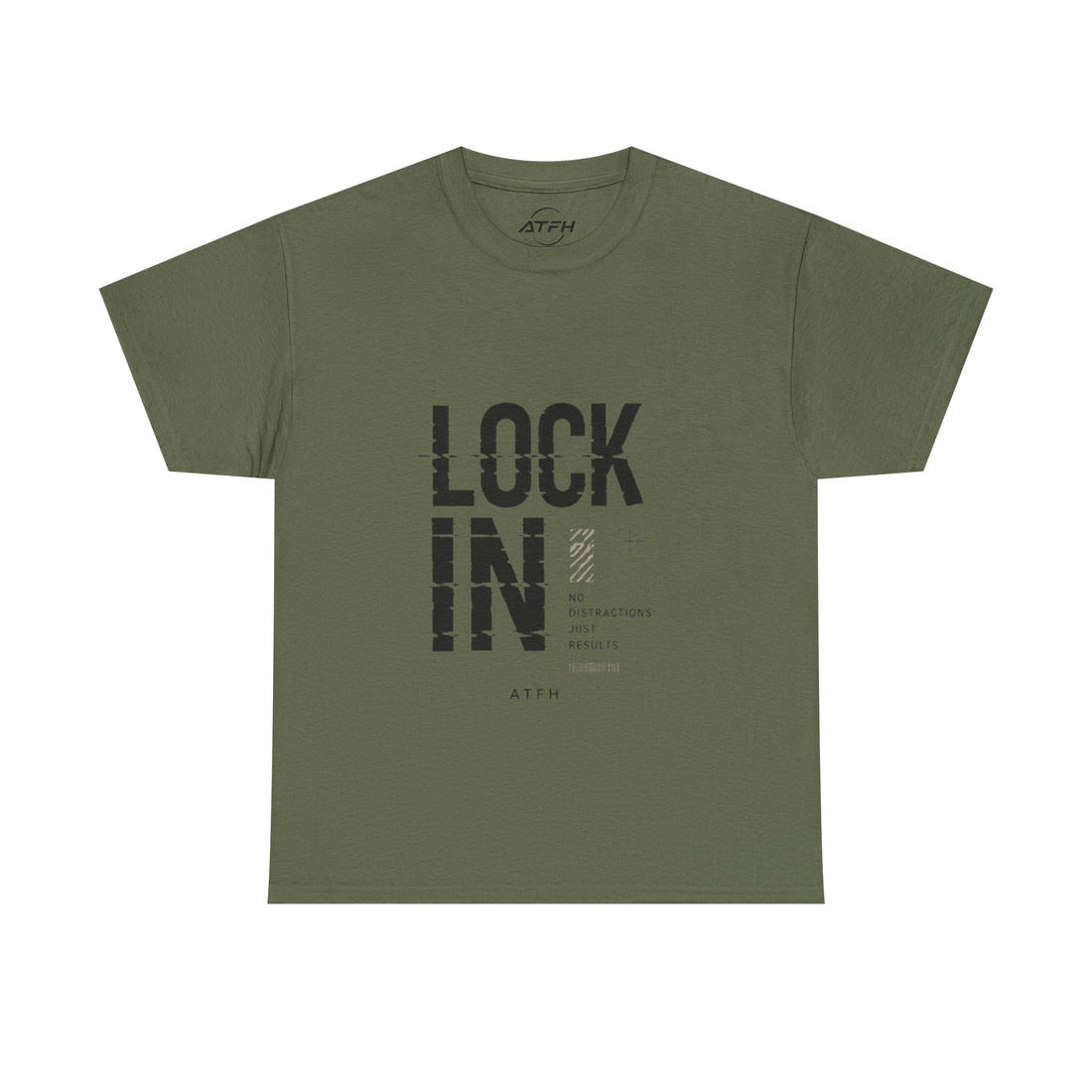 Lock In Tee — Minimalist Motivational Graphic T-Shirt Printify
