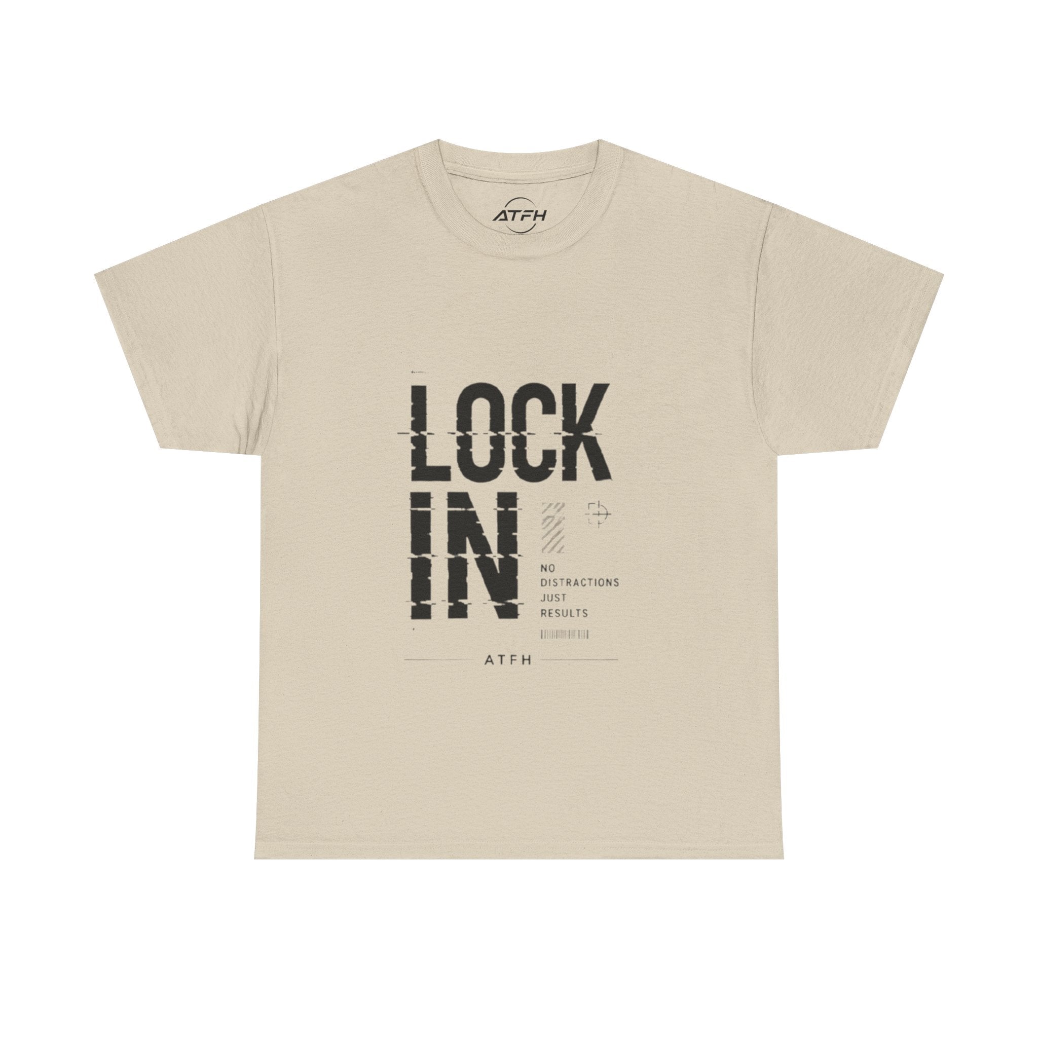 Lock In Tee — Minimalist Motivational Graphic T-Shirt Printify