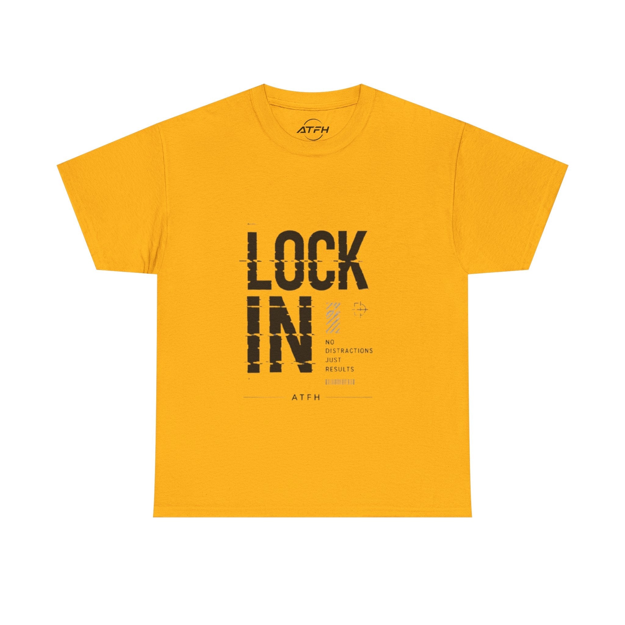 Lock In Tee — Minimalist Motivational Graphic T-Shirt Printify