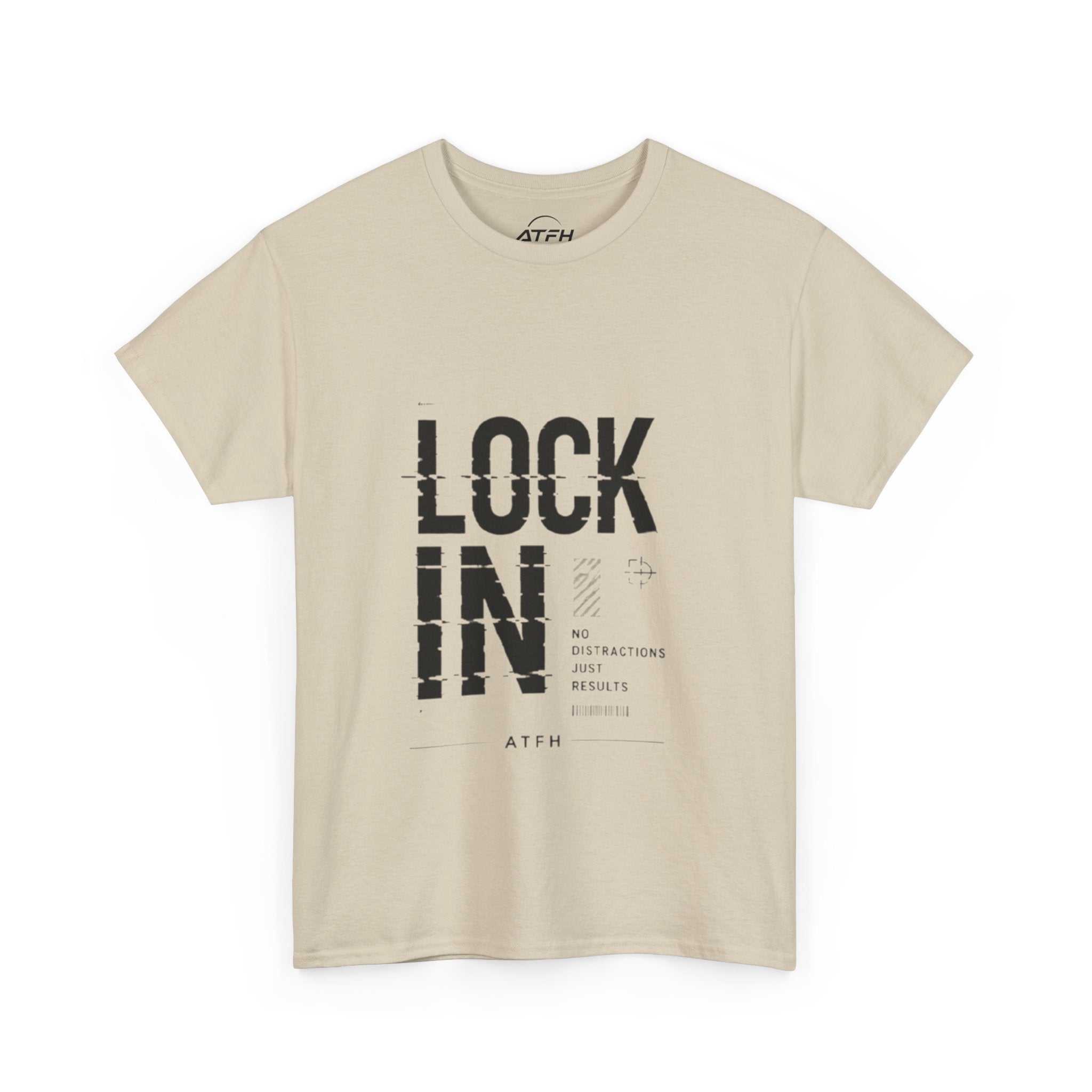 Lock In Tee — Minimalist Motivational Graphic T-Shirt Printify