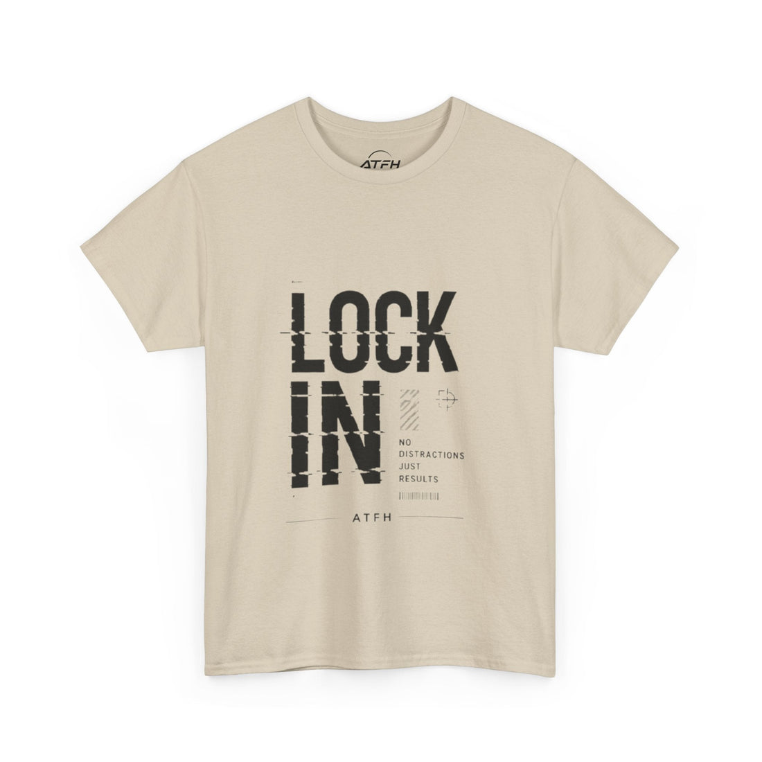 Lock In Tee — Minimalist Motivational Graphic T-Shirt Printify