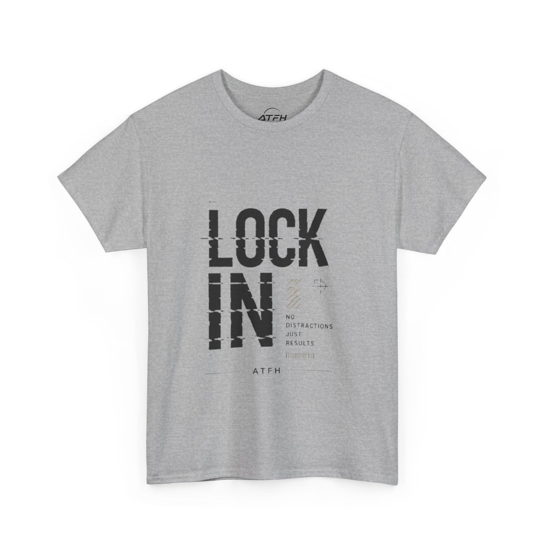 Lock In Tee — Minimalist Motivational Graphic T-Shirt Printify