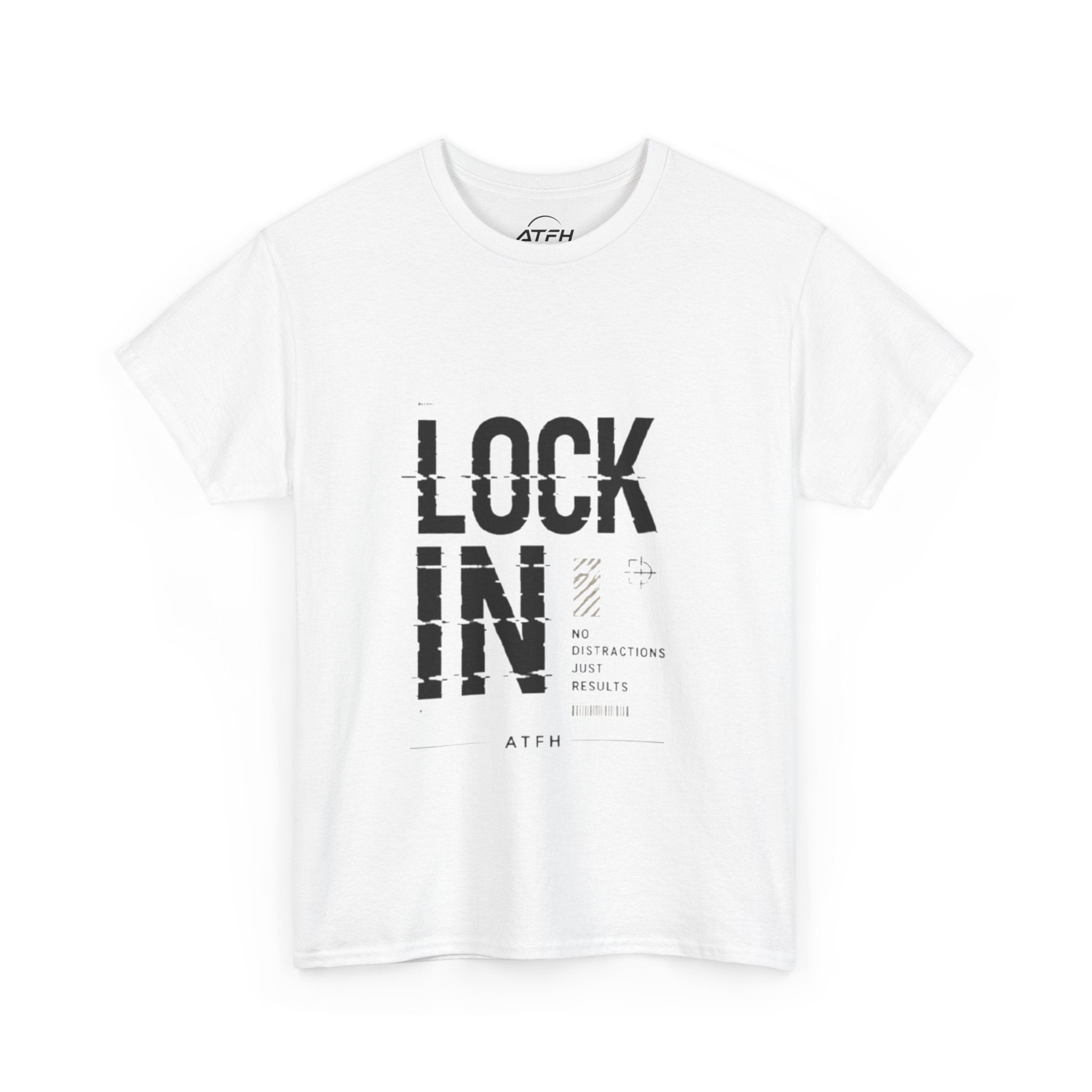 Lock In Tee — Minimalist Motivational Graphic T-Shirt Printify