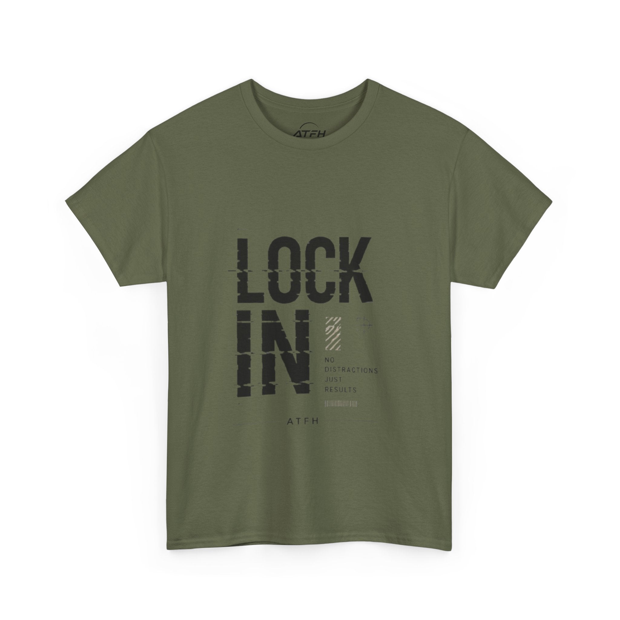 Lock In Tee — Minimalist Motivational Graphic T-Shirt Printify