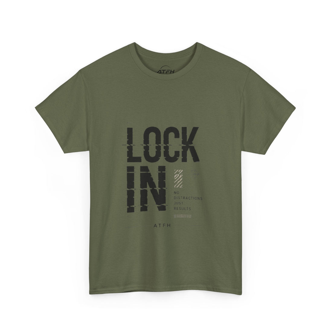 Lock In Tee — Minimalist Motivational Graphic T-Shirt Printify