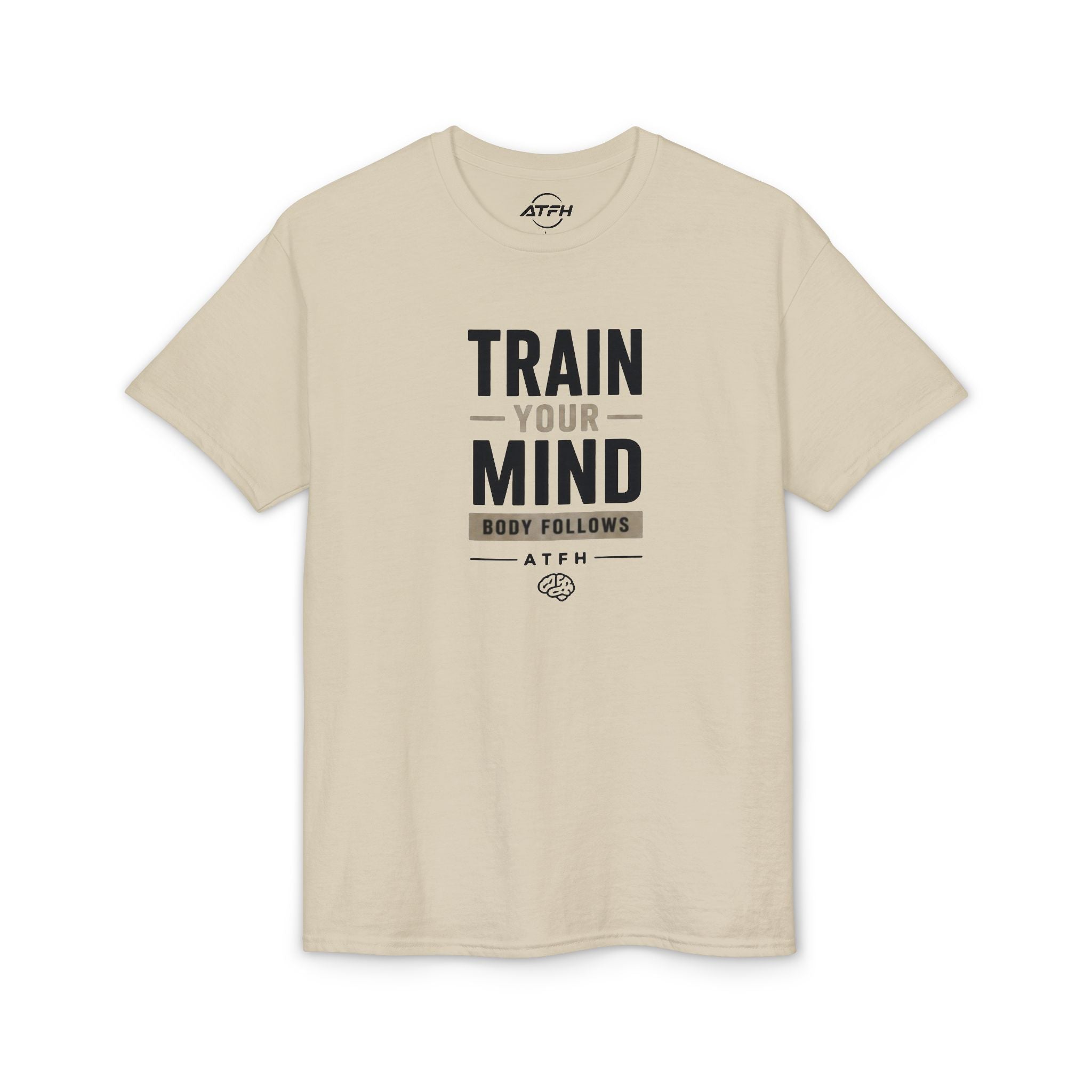Train Your Mind T-Shirt — Motivational Fitness Tee Printify