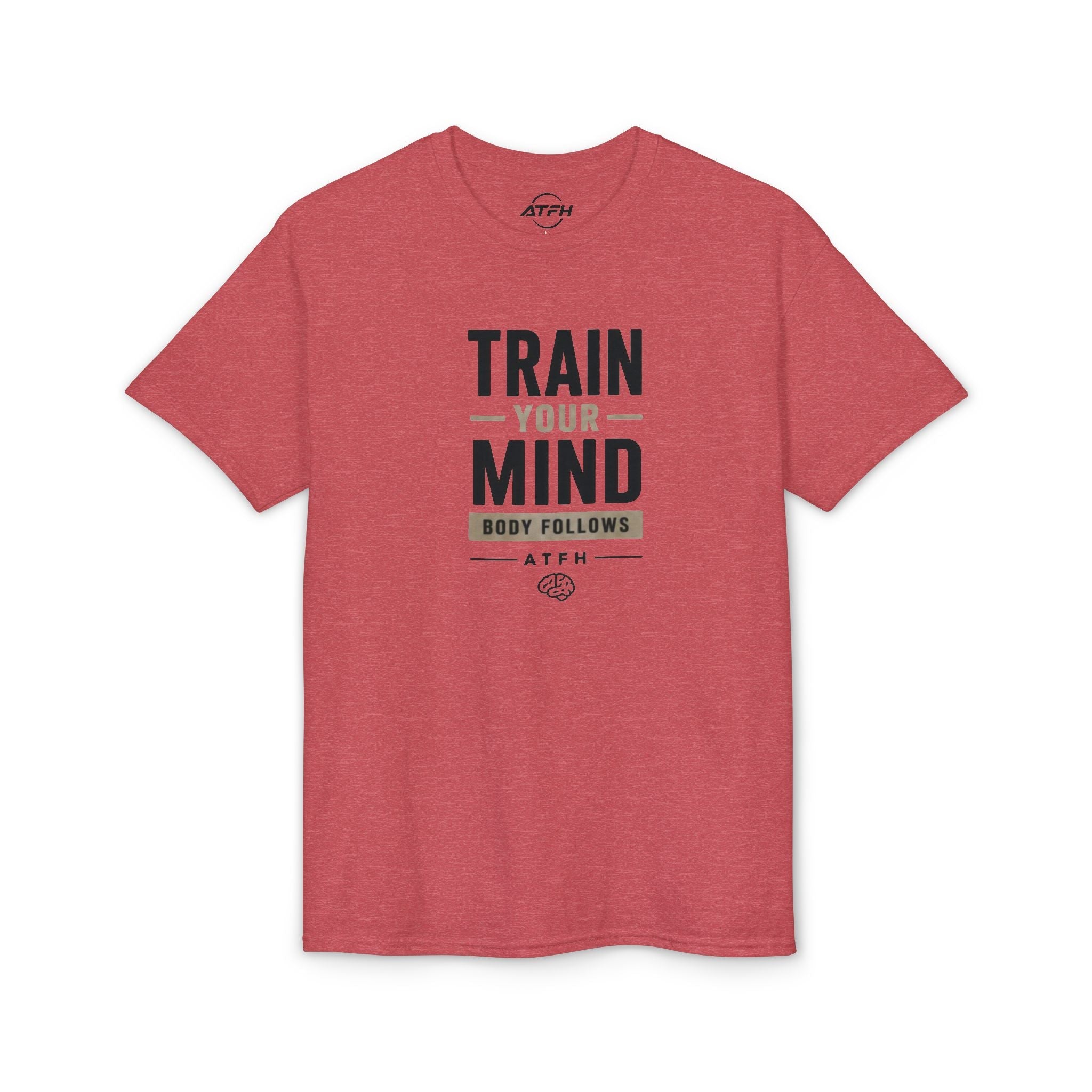 Train Your Mind T-Shirt — Motivational Fitness Tee Printify