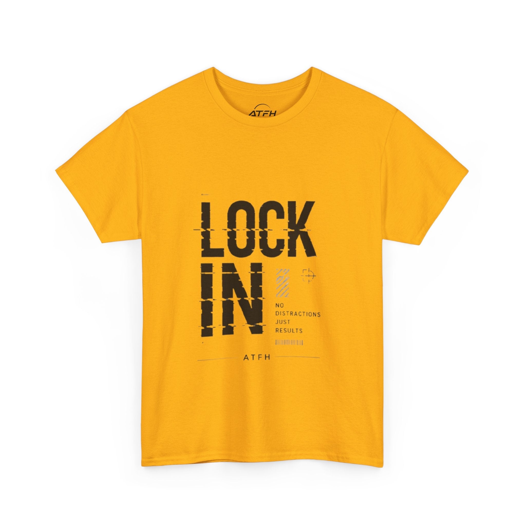 Lock In Tee — Minimalist Motivational Graphic T-Shirt Printify