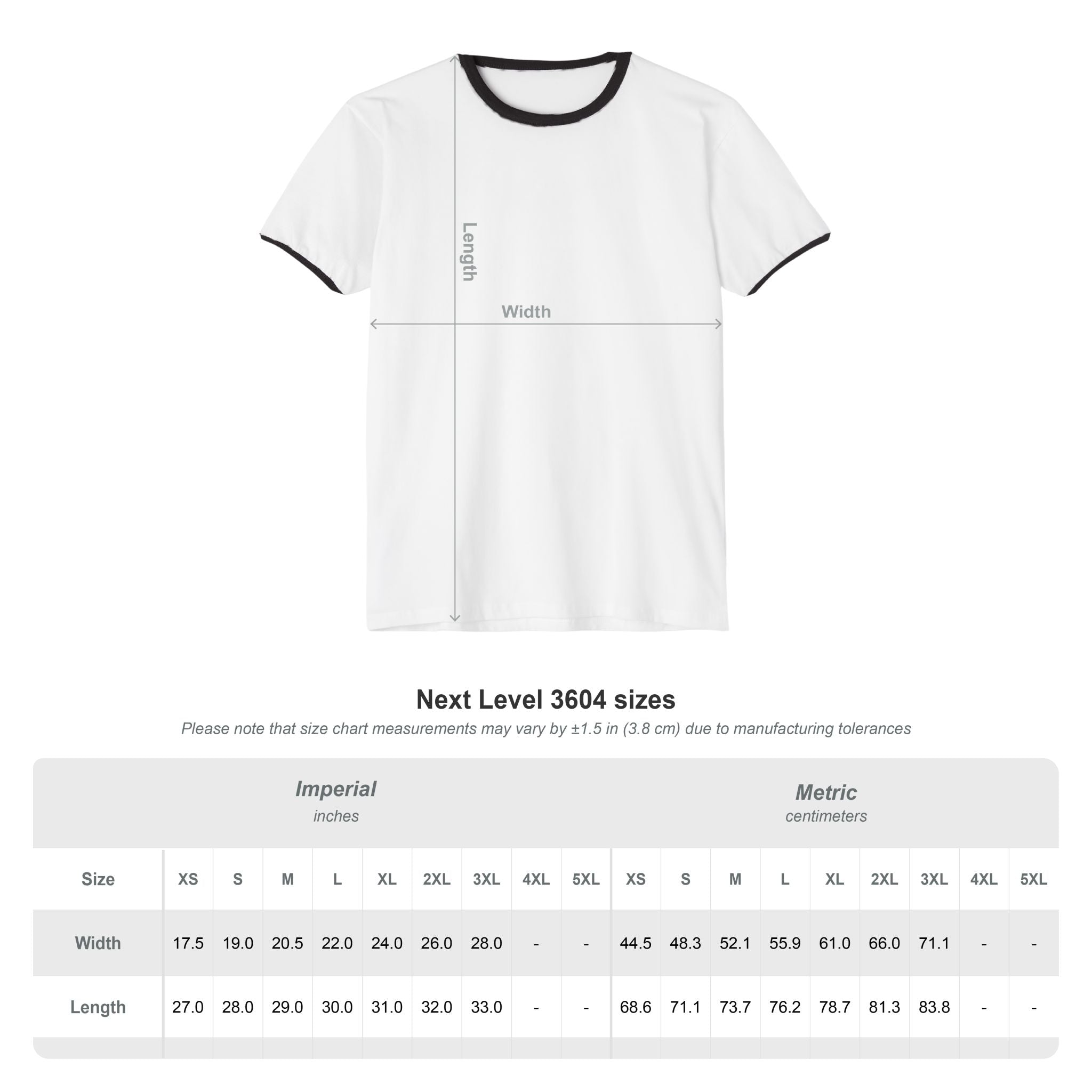 Keep Showing Up Ringer T-Shirt — Motivational Graphic Tee Printify
