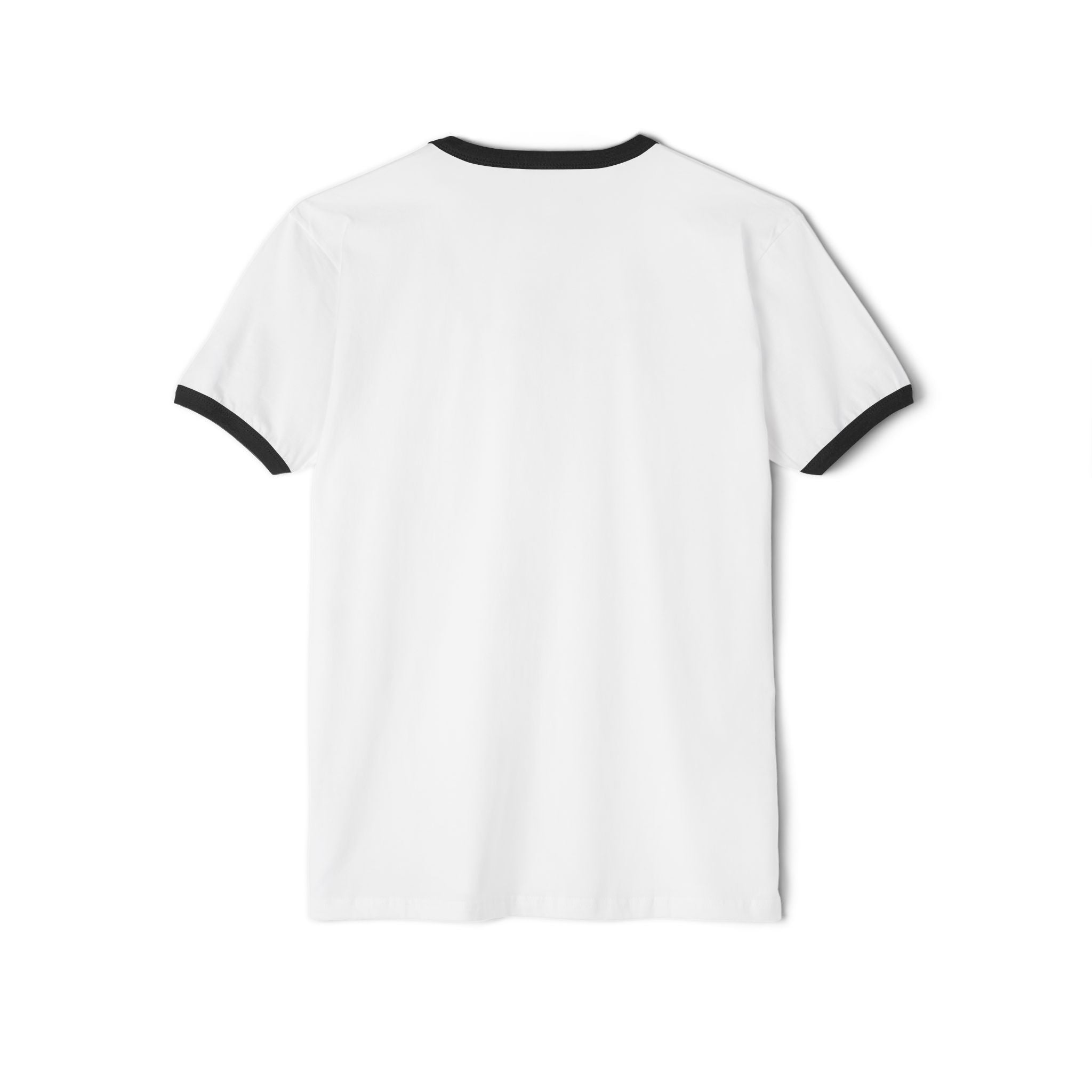 Keep Showing Up Ringer T-Shirt — Motivational Graphic Tee Printify