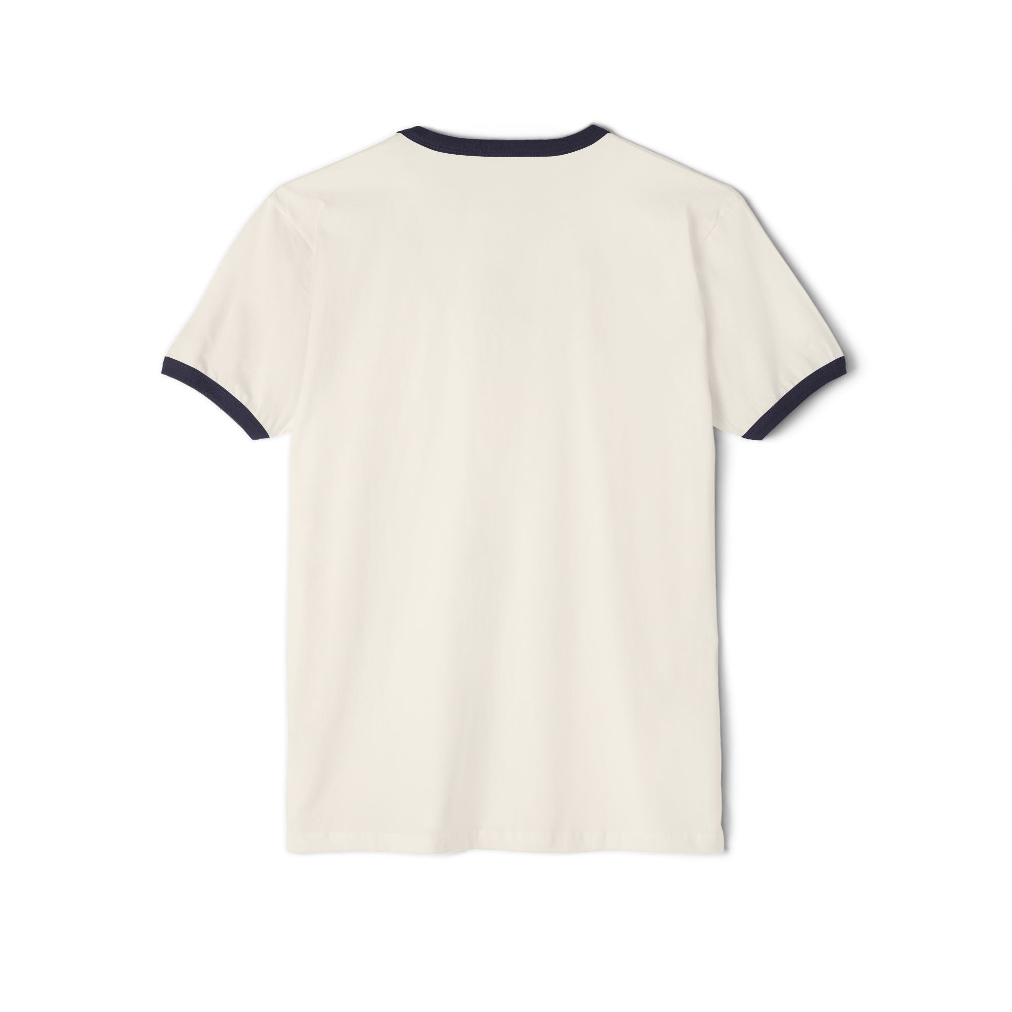 Keep Showing Up Ringer T-Shirt — Motivational Graphic Tee Printify