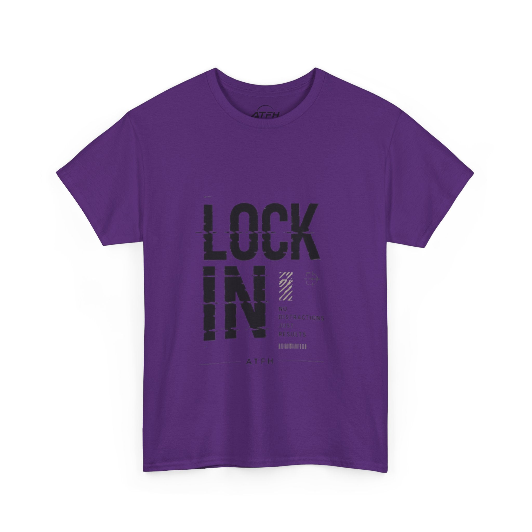 Lock In Tee — Minimalist Motivational Graphic T-Shirt Printify