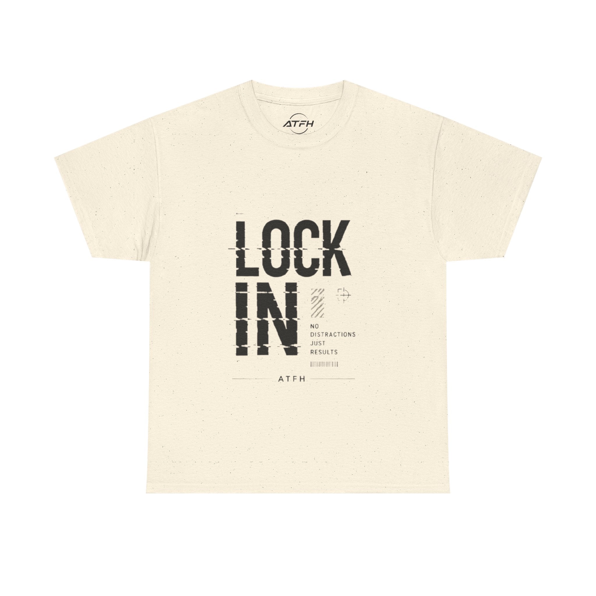 Lock In Tee — Minimalist Motivational Graphic T-Shirt Printify