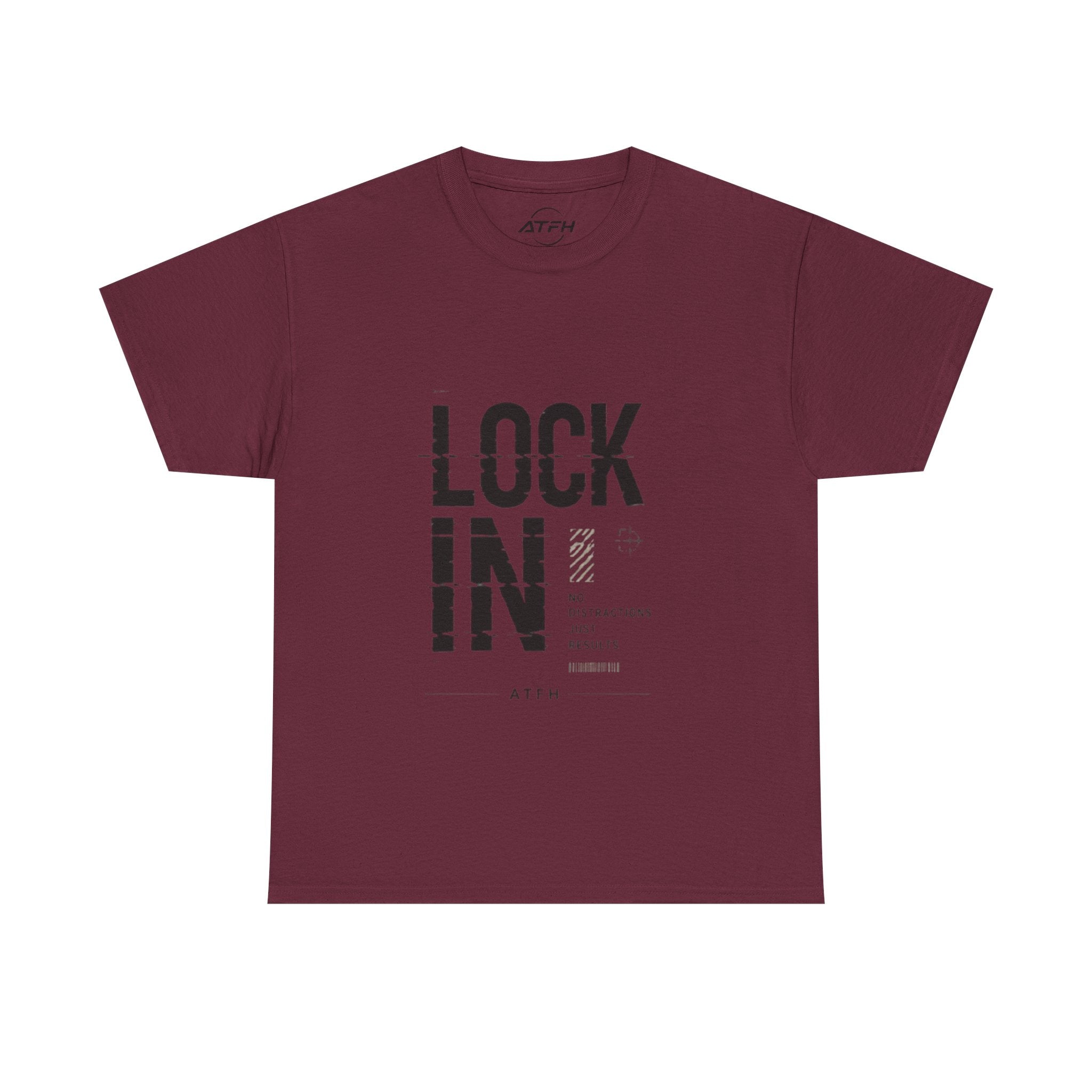 Lock In Tee — Minimalist Motivational Graphic T-Shirt Printify