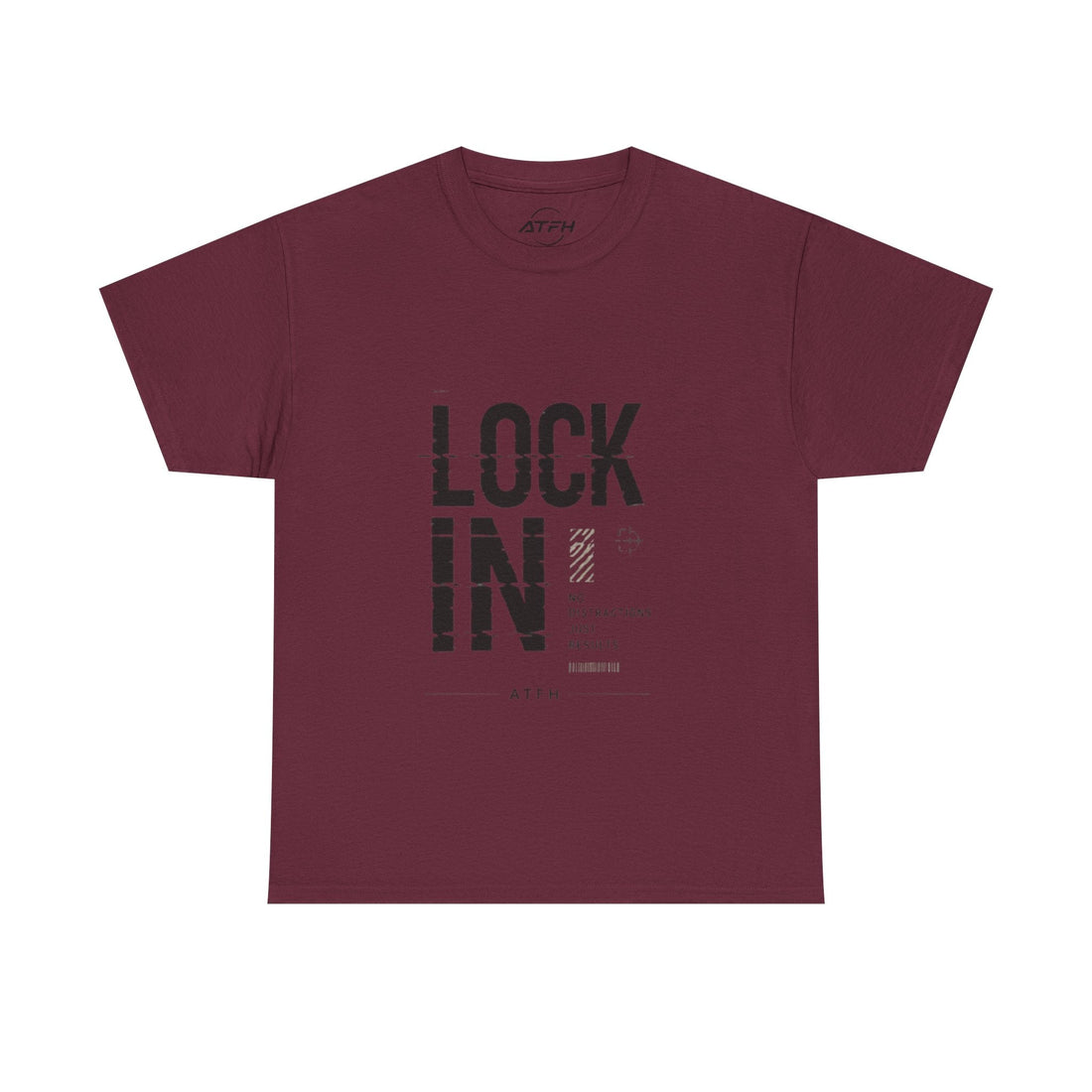Lock In Tee — Minimalist Motivational Graphic T-Shirt Printify