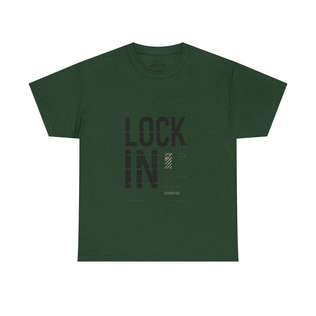 Lock In Tee — Minimalist Motivational Graphic T-Shirt Printify
