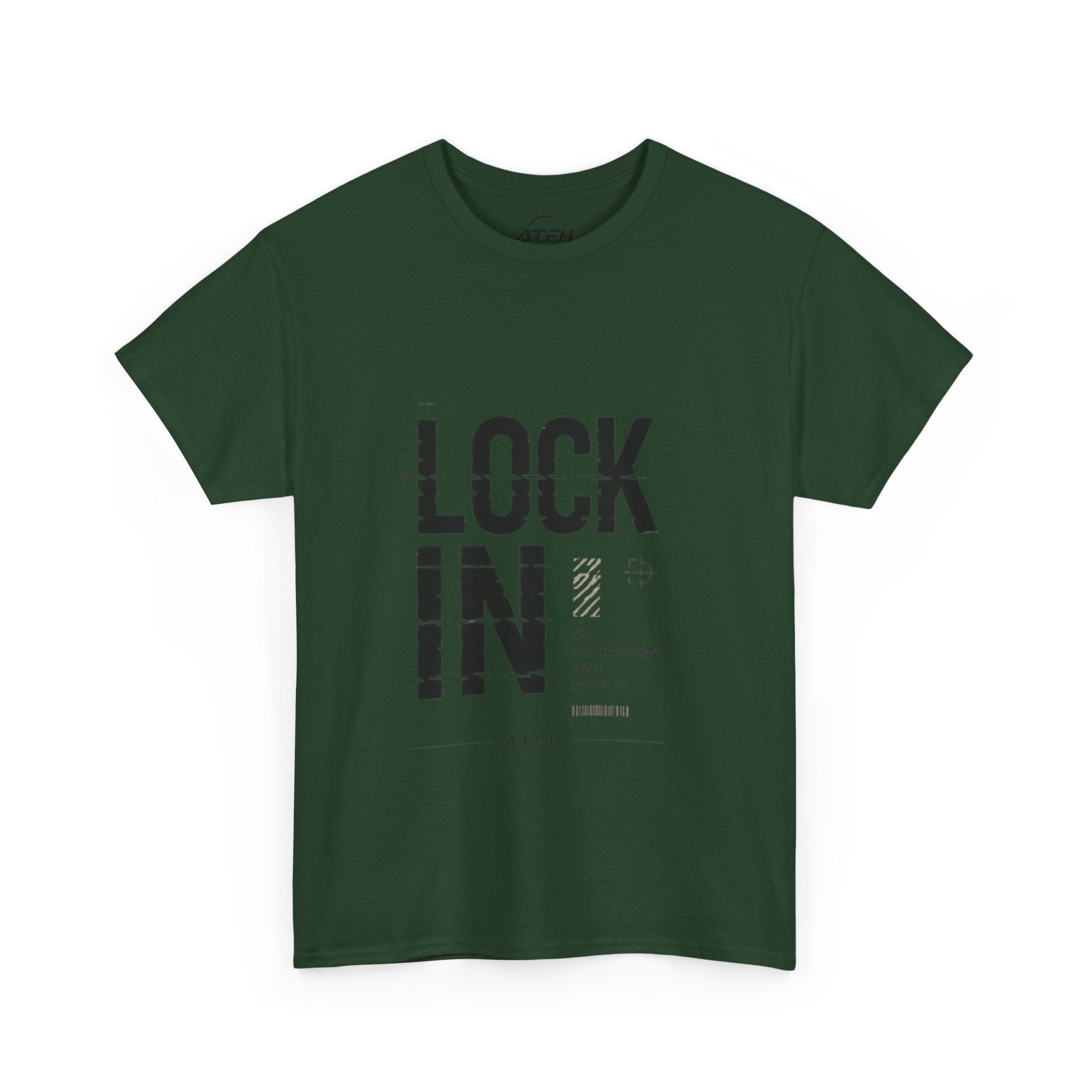 Lock In Tee — Minimalist Motivational Graphic T-Shirt Printify