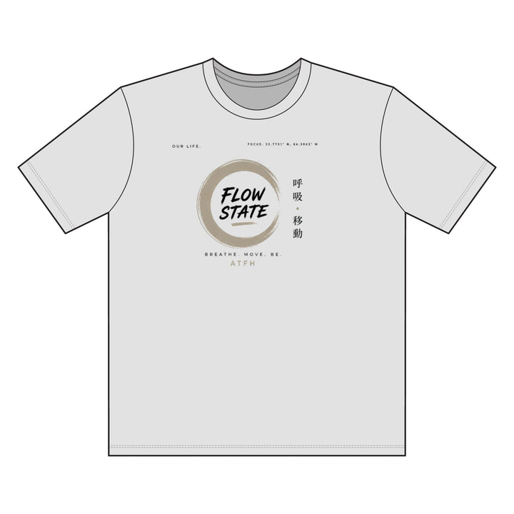 Flow State Tee — Minimal Zen Graphic T-Shirt Printify