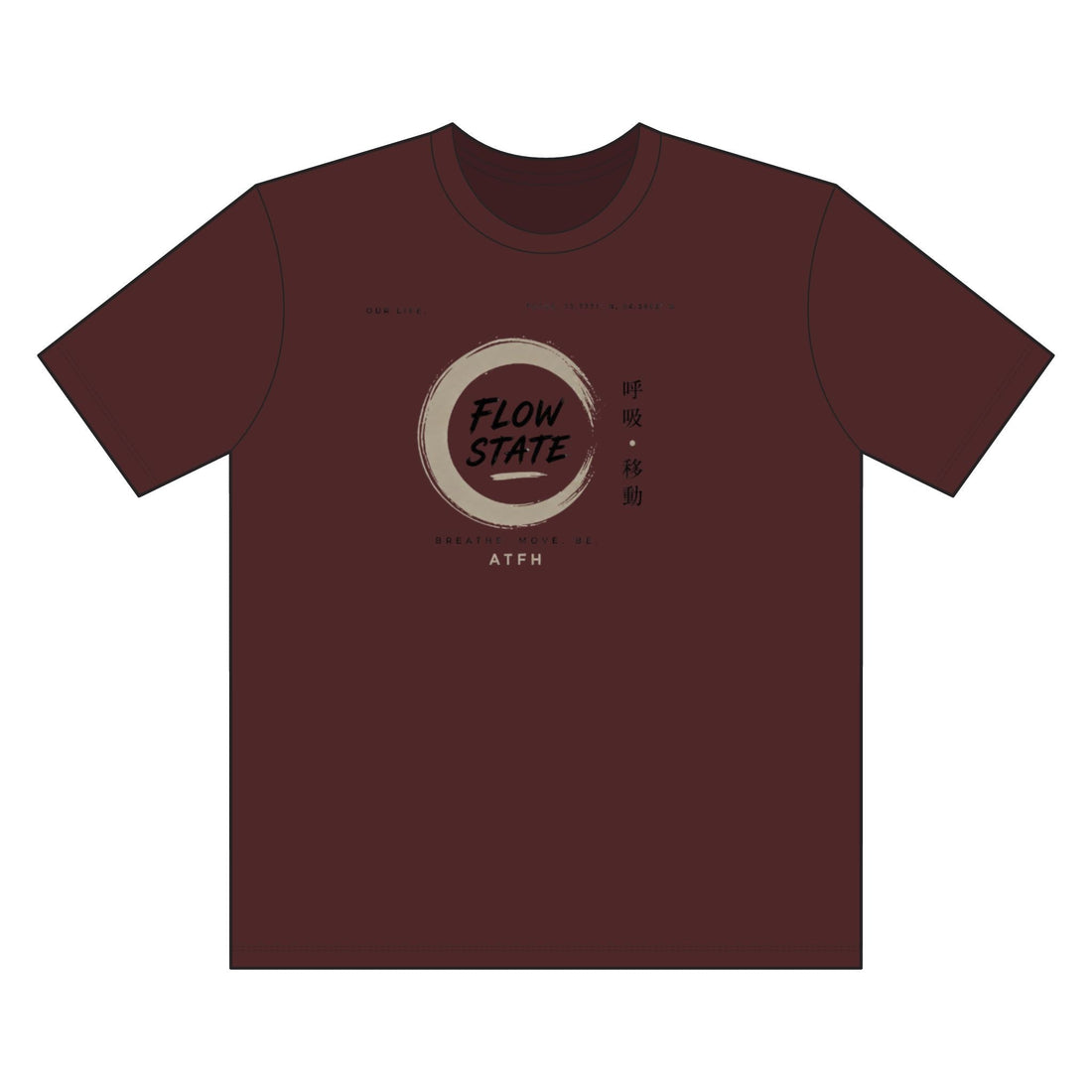 Flow State Tee — Minimal Zen Graphic T-Shirt Printify