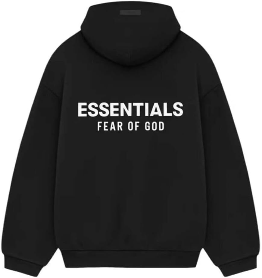 Essentials Basic Hoodie Season SS24, Oversized Unisex Adult Men Size