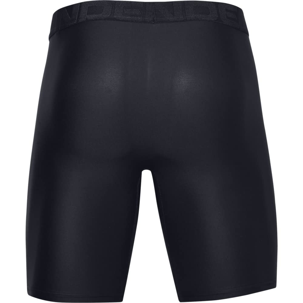 Under Armour Men's Performance Tech Long-Leg Boxerjock Brief Underwear, 9" Inseam, All-Day Comfort & Ultra-Soft, 3-Pack