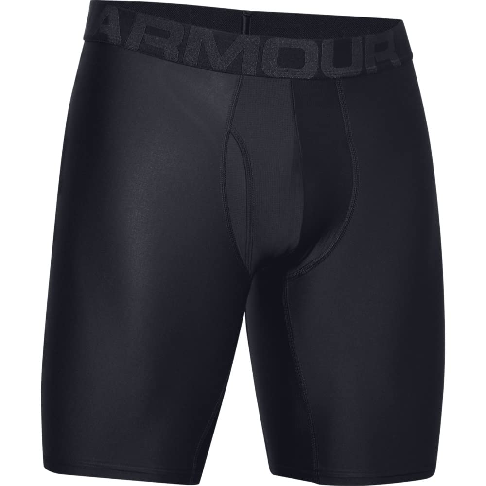 Under Armour Men's Performance Tech Long-Leg Boxerjock Brief Underwear, 9" Inseam, All-Day Comfort & Ultra-Soft, 3-Pack
