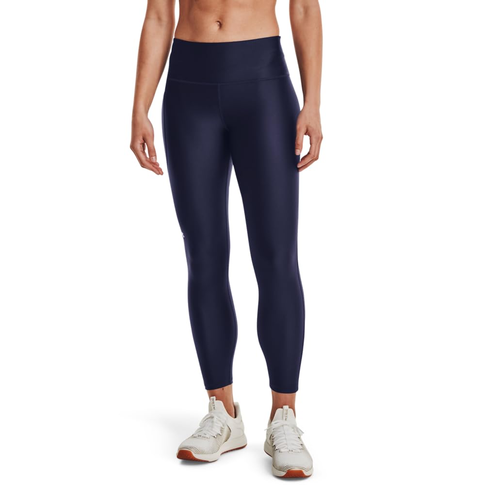 Under Armour Women's HeatGear Armour High Waisted Ankle No-Slip Leggings