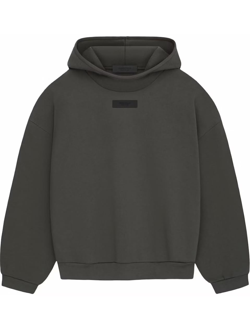 Essentials Basic Pullover Hoodie, Cotton Blend, Adult Oversized Men Size, One Size Down