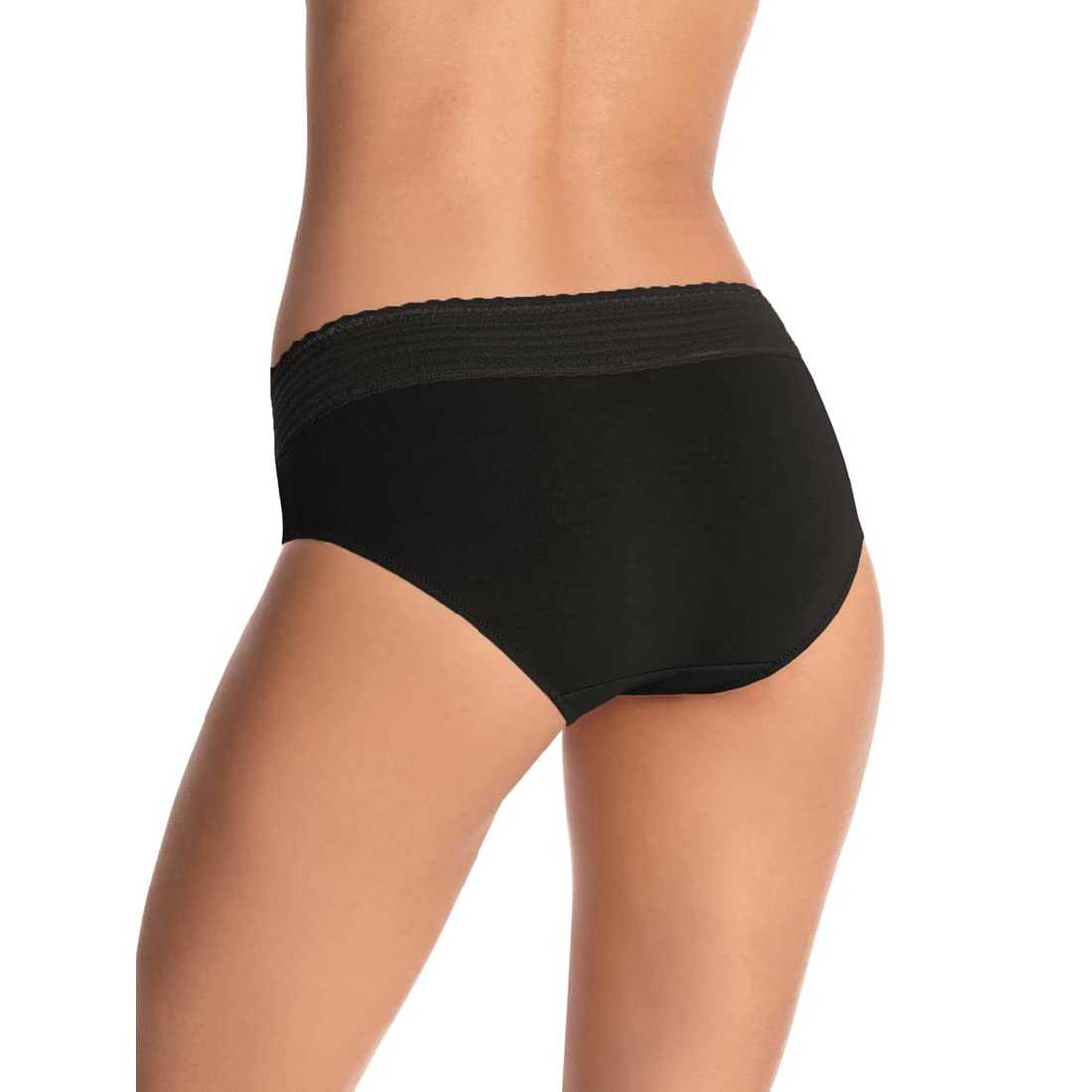 Warner's womens Blissful Benefits No Muffin 3 Pack Hipster Panties