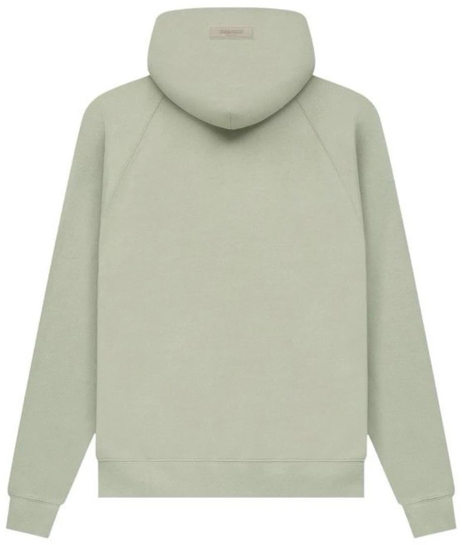 Essentials Basic Pullover Hoodie, Cotton Blend, Adult Oversized Men Size, One Size Down