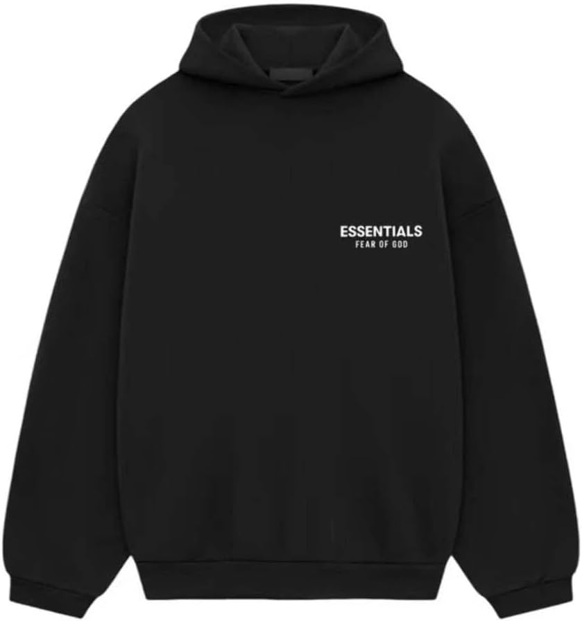 Essentials Basic Hoodie Season SS24, Oversized Unisex Adult Men Size