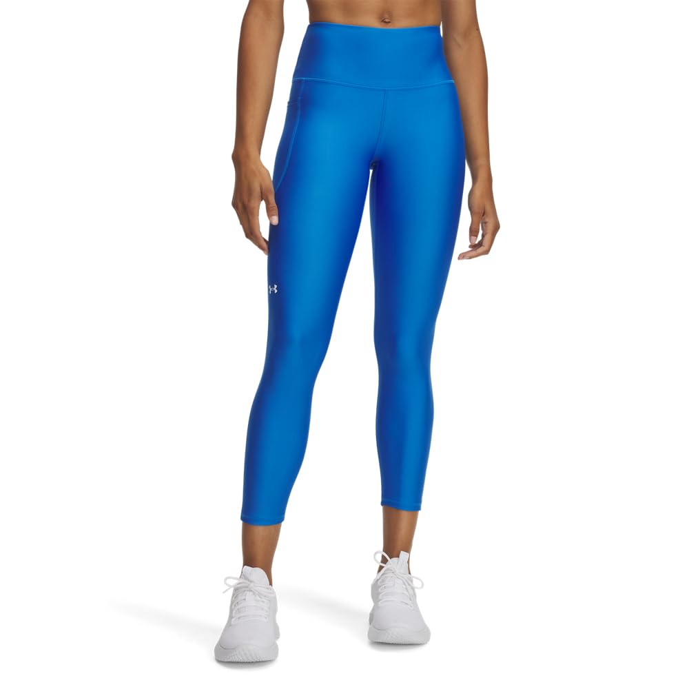 Under Armour Women's HeatGear Armour High Waisted Ankle No-Slip Leggings