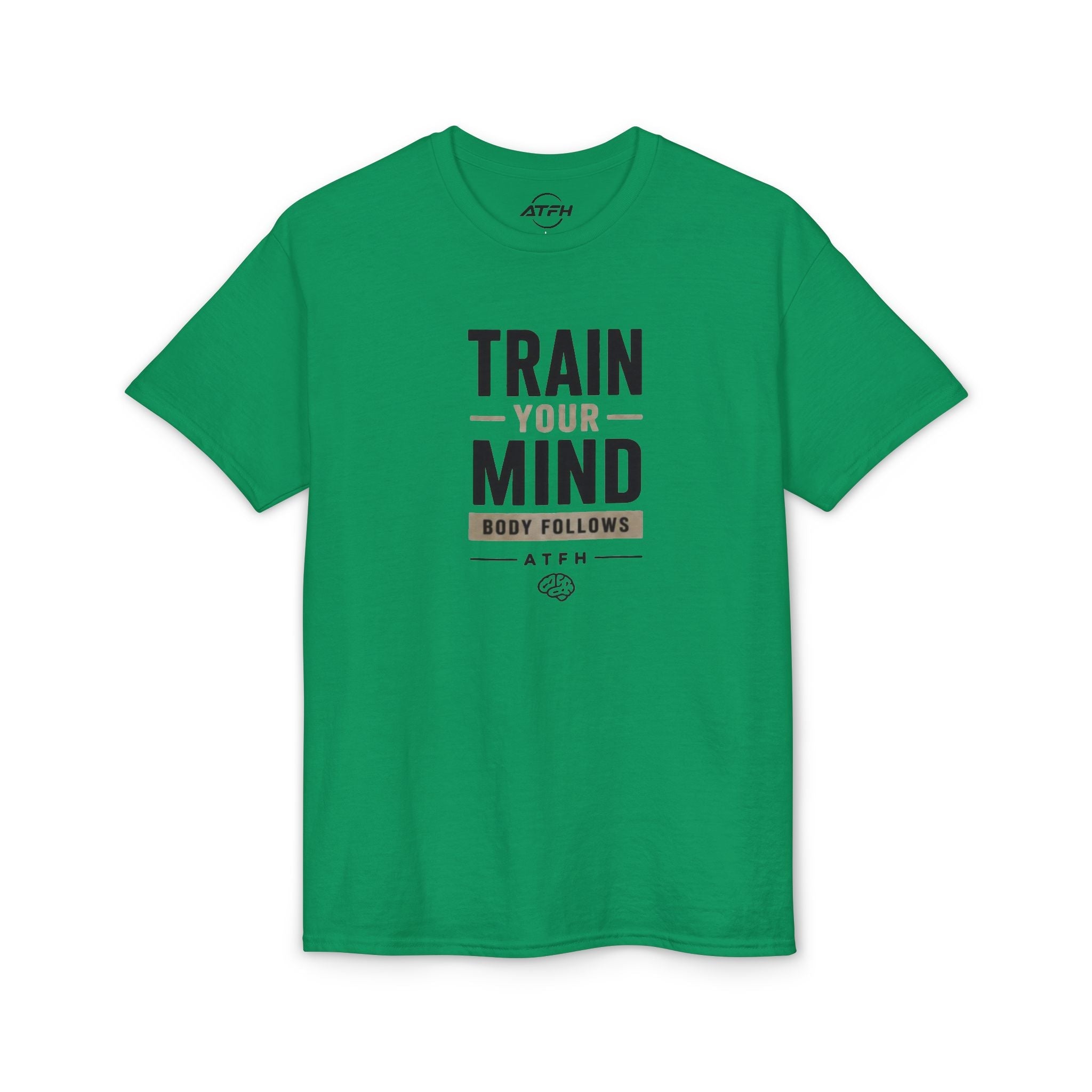 Train Your Mind T-Shirt — Motivational Fitness Tee Printify