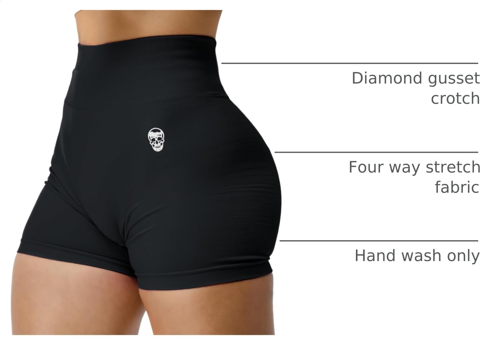 Gymreapers Infinity Seamless Workout Shorts High Waist Biker Shorts for Women Athletic Gym Running Pilates Yoga Sport Short