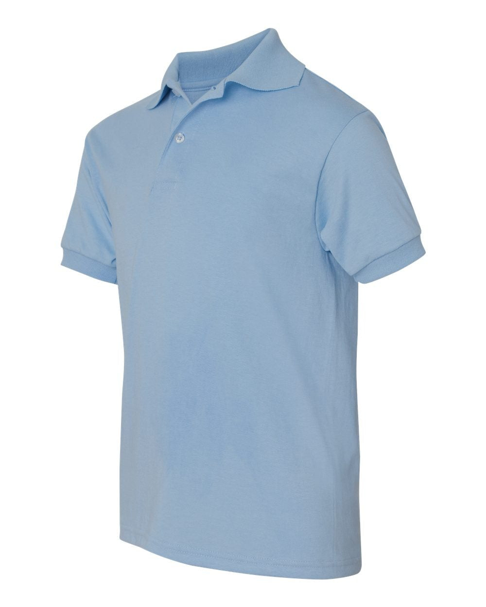 Hanes Boys' Short Sleeve Eco Smart Jersey Polo
