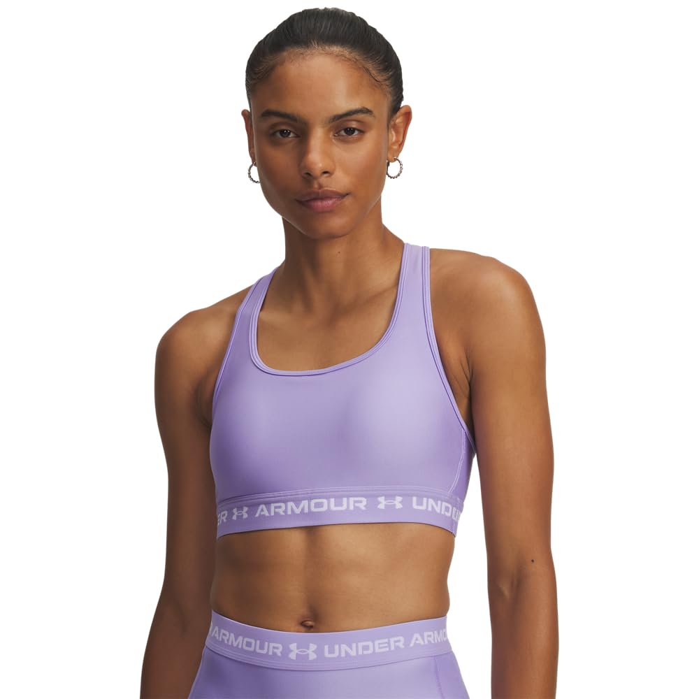 Under Armour Women's Crossback Mid Impact Sports Bra