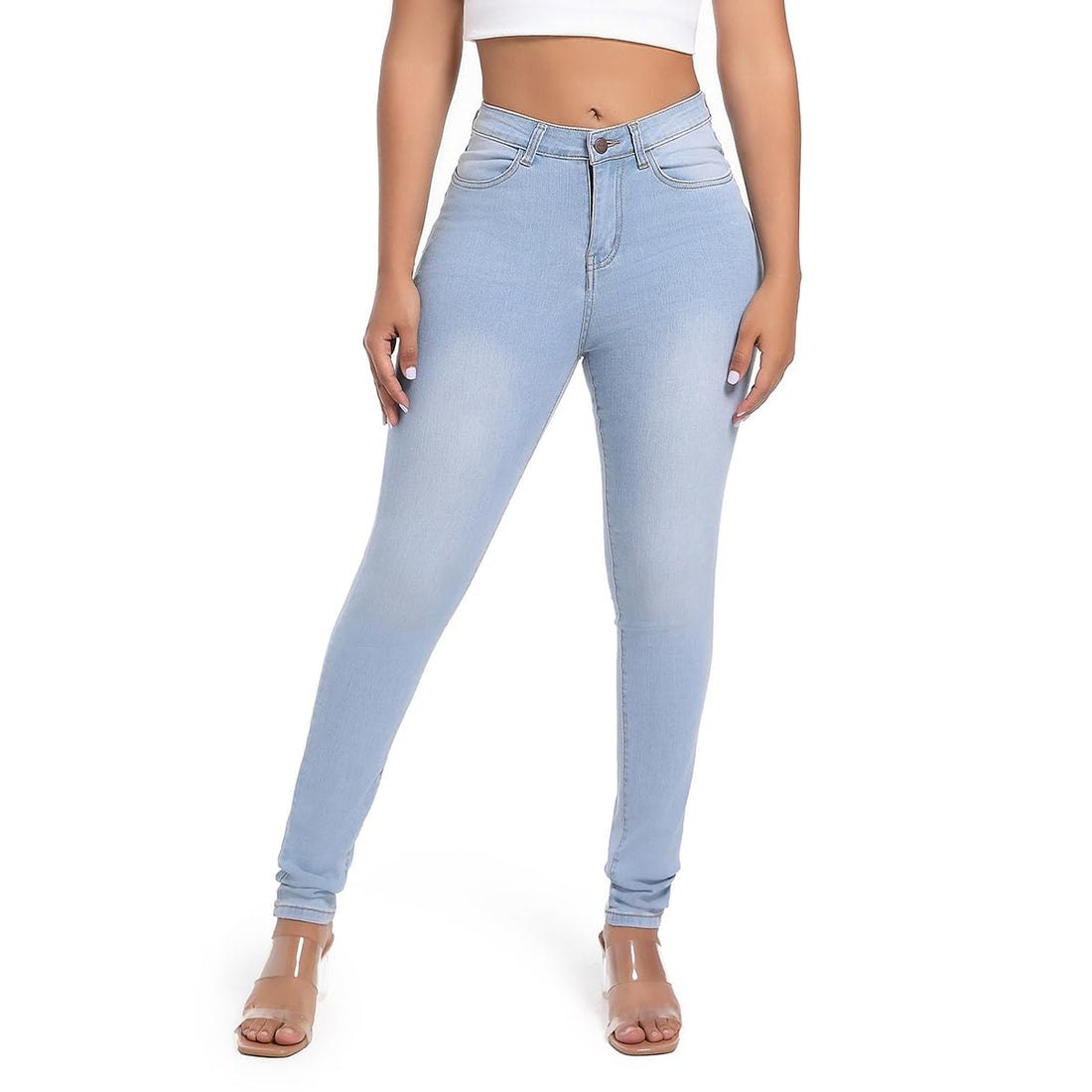 FISCLOSIN Women Colombian Design,Butt Lift,Sexy Skinny Jeans,Stretch Denim Pants