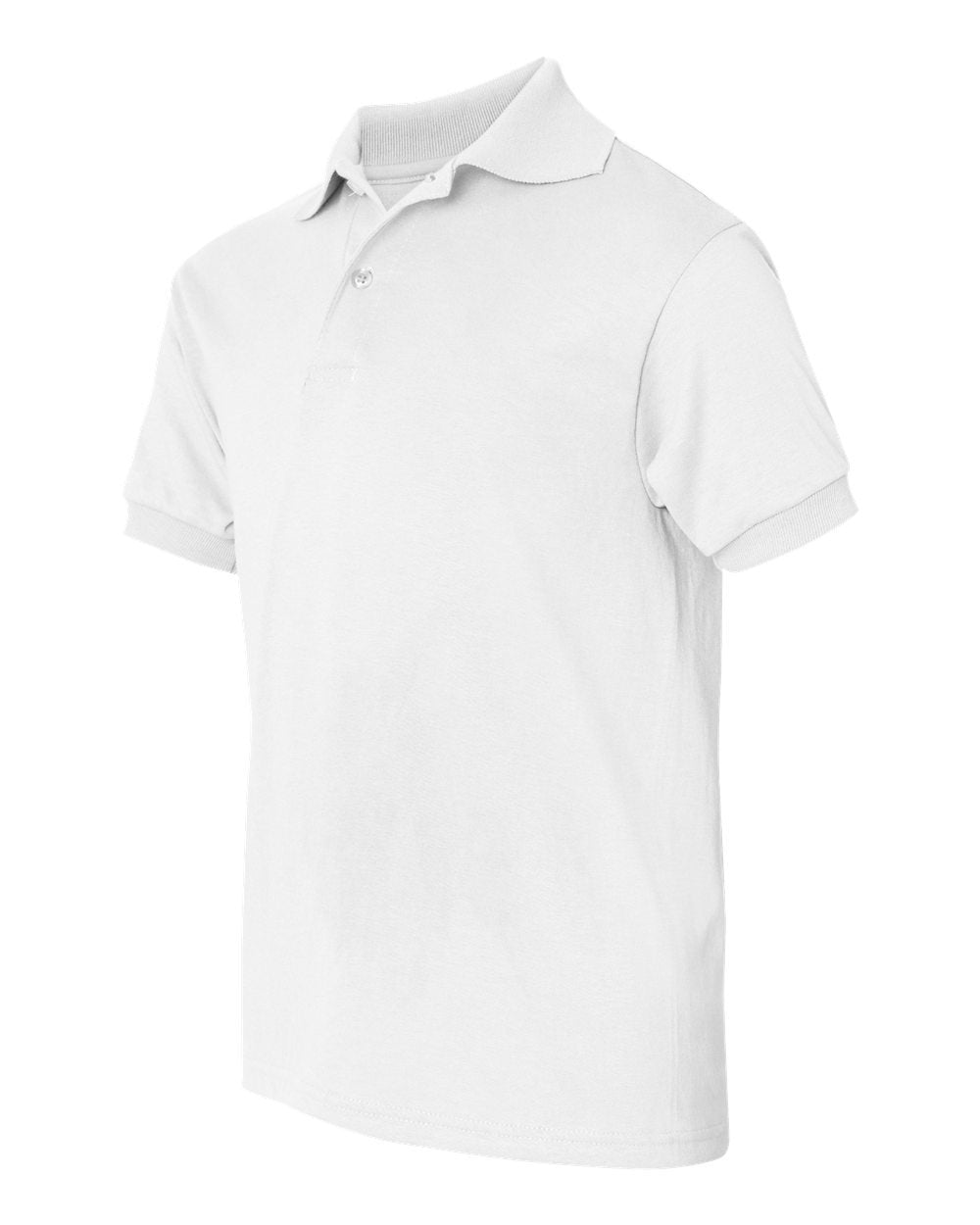 Hanes Boys' Short Sleeve Eco Smart Jersey Polo
