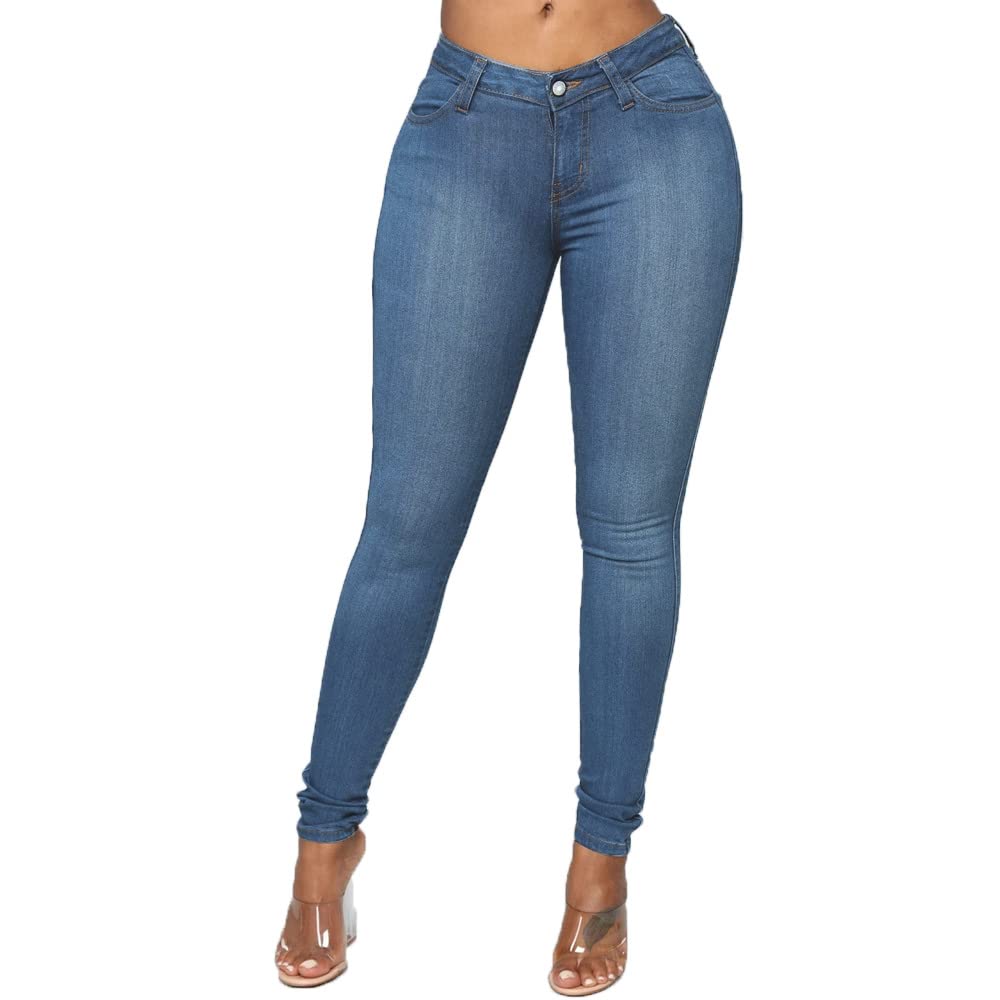 FISCLOSIN Women Colombian Design,Butt Lift,Sexy Skinny Jeans,Stretch Denim Pants