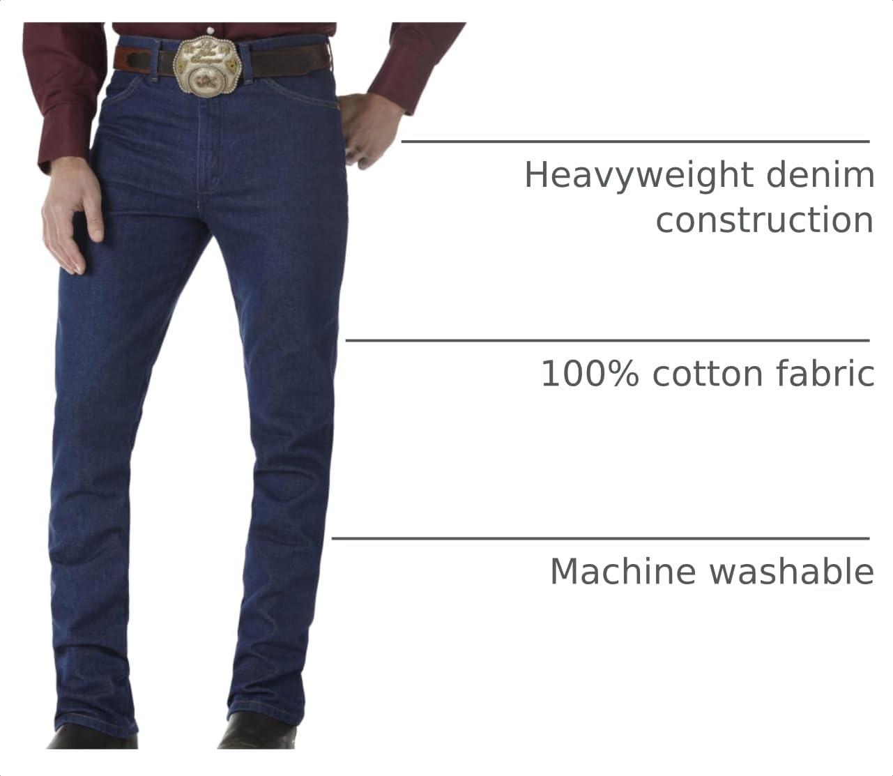 Wrangler Men's 0936 Cowboy Cut Slim Fit Jean