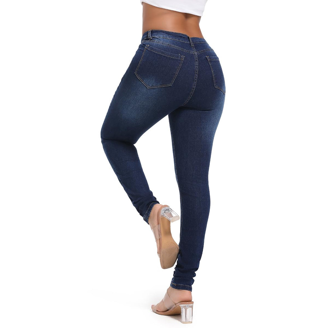 FISCLOSIN Women Colombian Design,Butt Lift,Sexy Skinny Jeans,Stretch Denim Pants