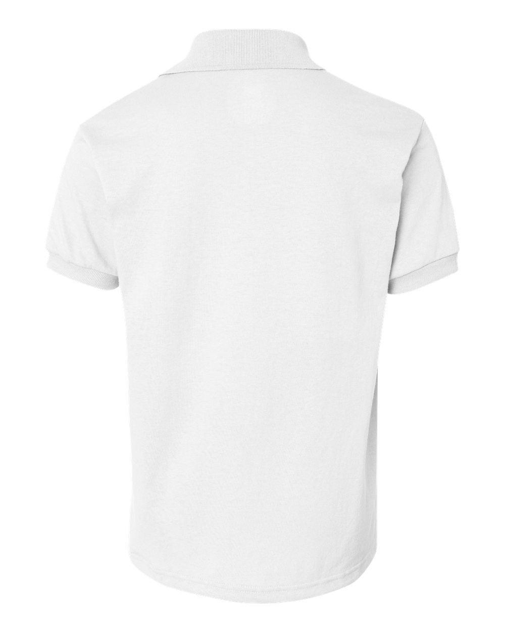 Hanes Boys' Short Sleeve Eco Smart Jersey Polo
