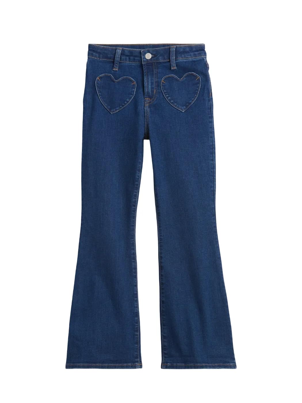 Gap Girls' High Rise Flare Jeans