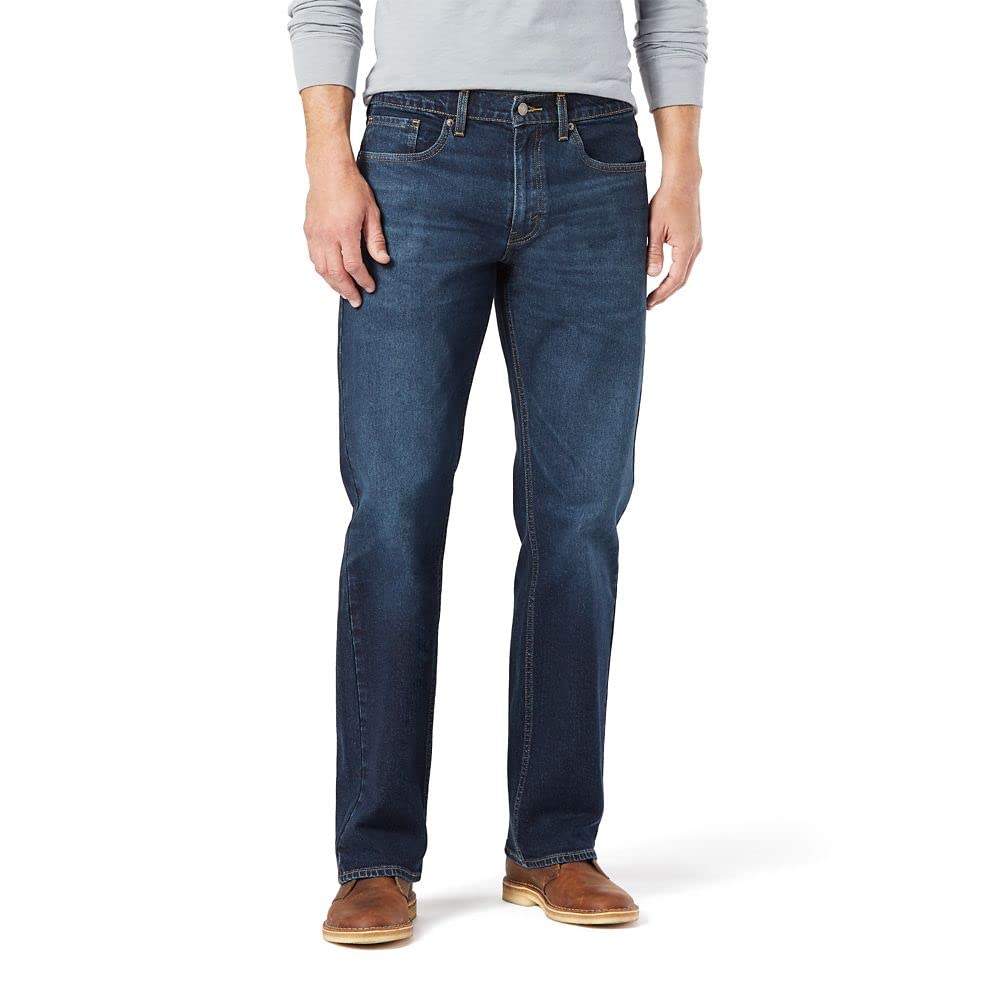 Levi Strauss Signature Gold Mens Relaxed Fit Flex Jeans (Available in Big & Tall)