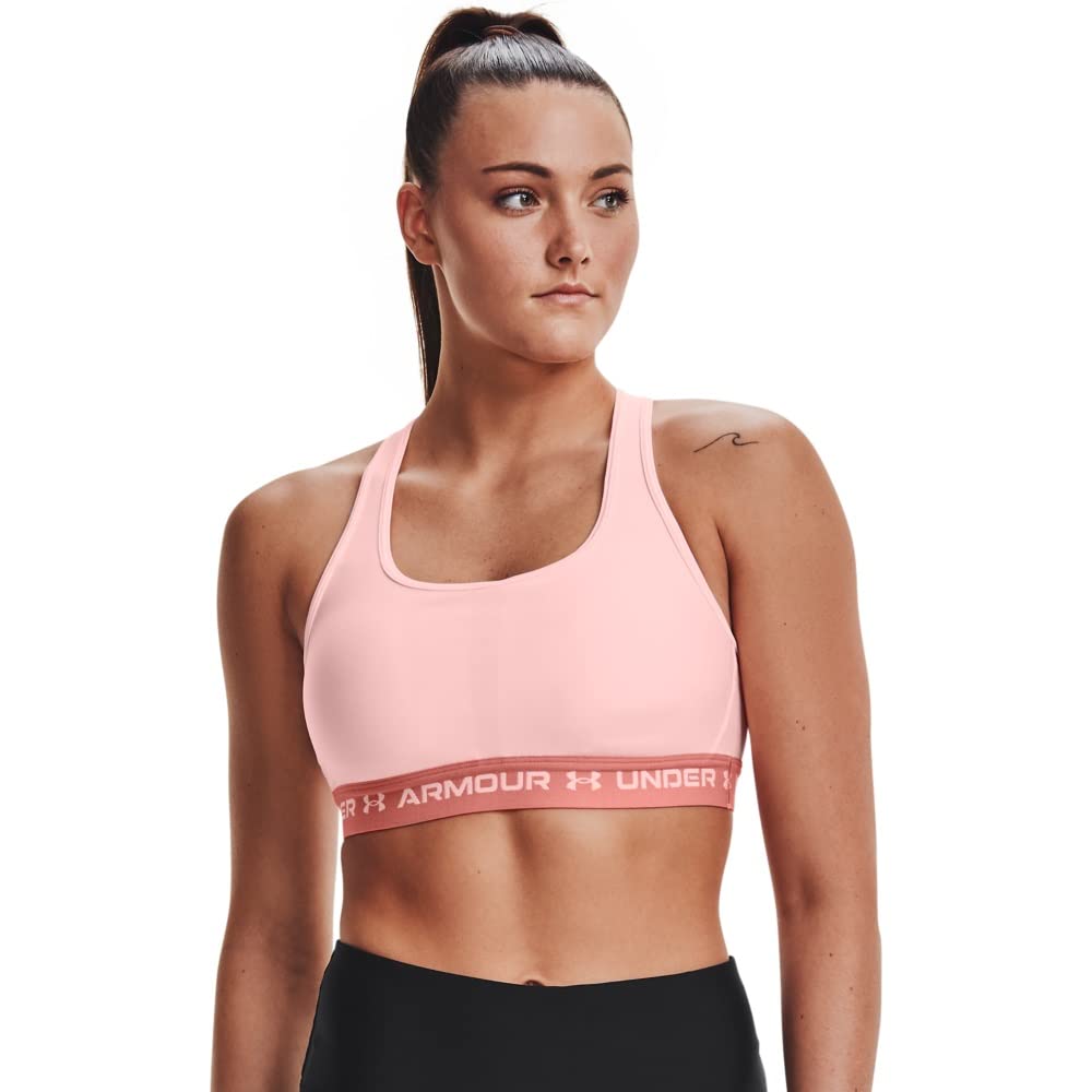 Under Armour Women's Crossback Mid Impact Sports Bra