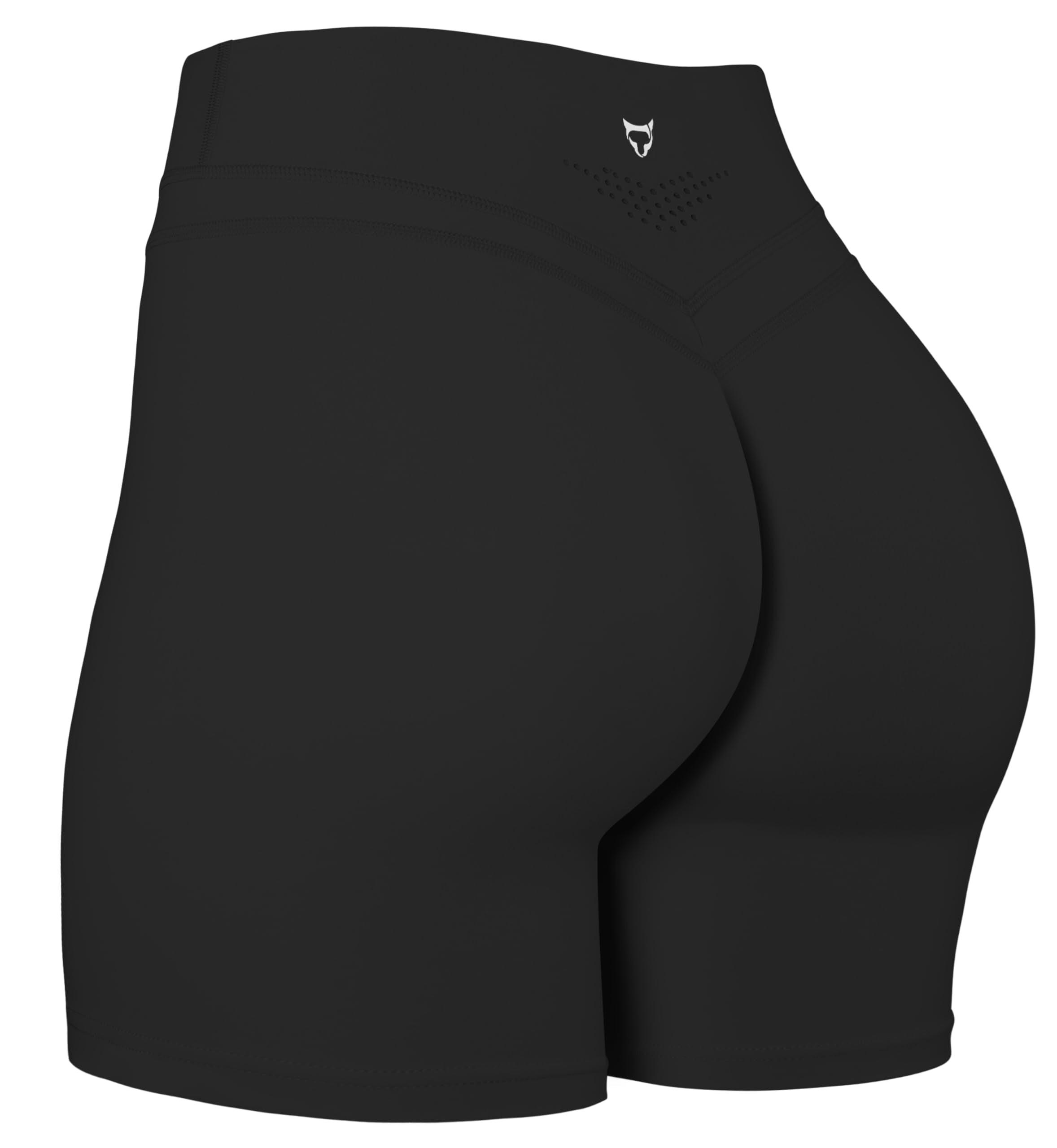 TomTiger Yoga Shorts for Women Tummy Control High Waist Biker Shorts Exercise Workout Curve Lifting Tights Short Pants