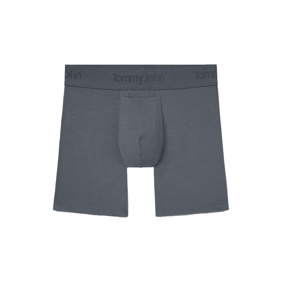 Tommy John Men's Mid-Length Boxer Briefs - Second Skin Fabric - 6" Inseam, Underwear with Contour Pouch and Quick Draw Fly