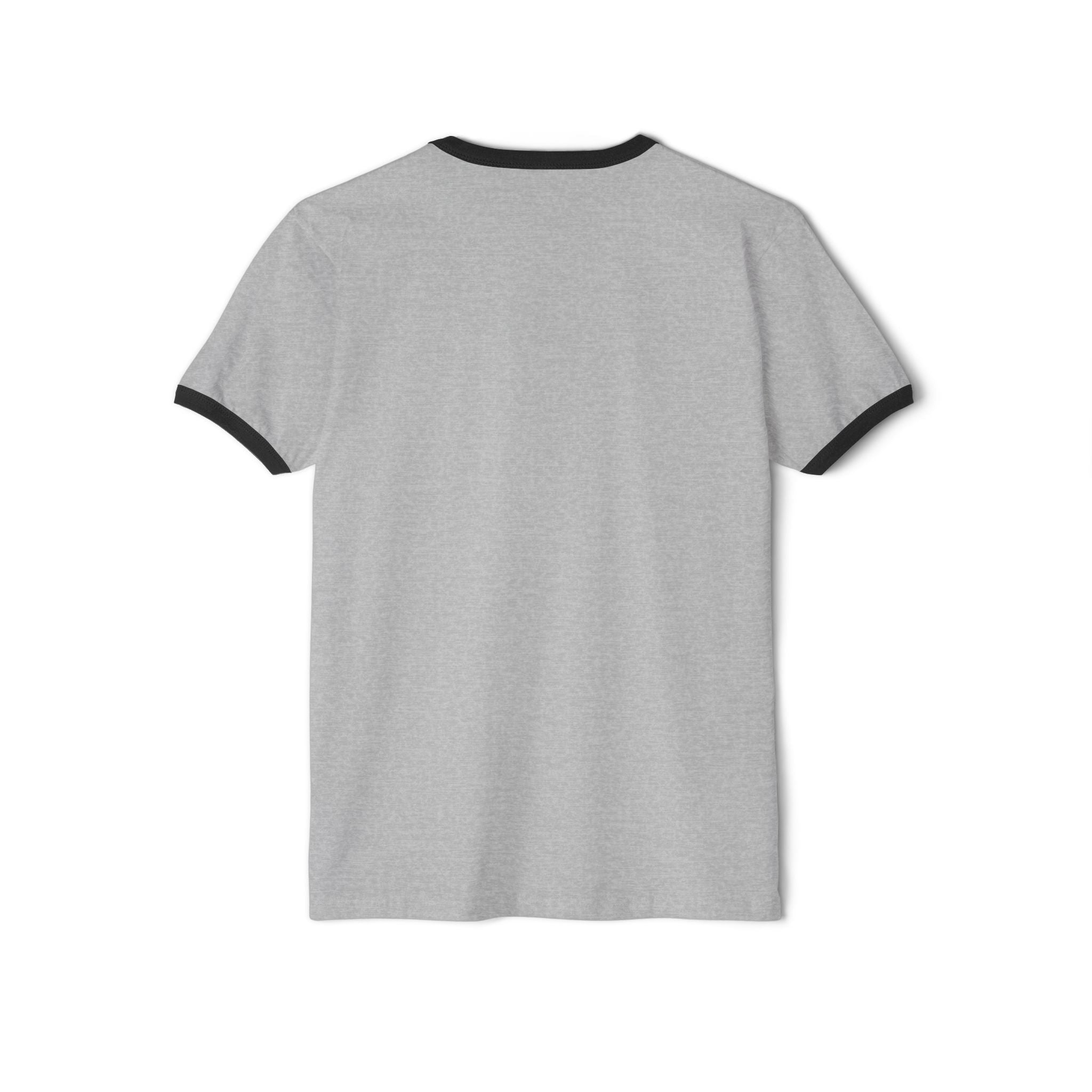 Keep Showing Up Ringer T-Shirt — Motivational Graphic Tee Printify